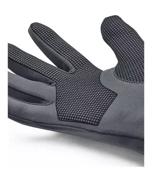 Grey Under Armour Liner 2.0 Running Gloves 