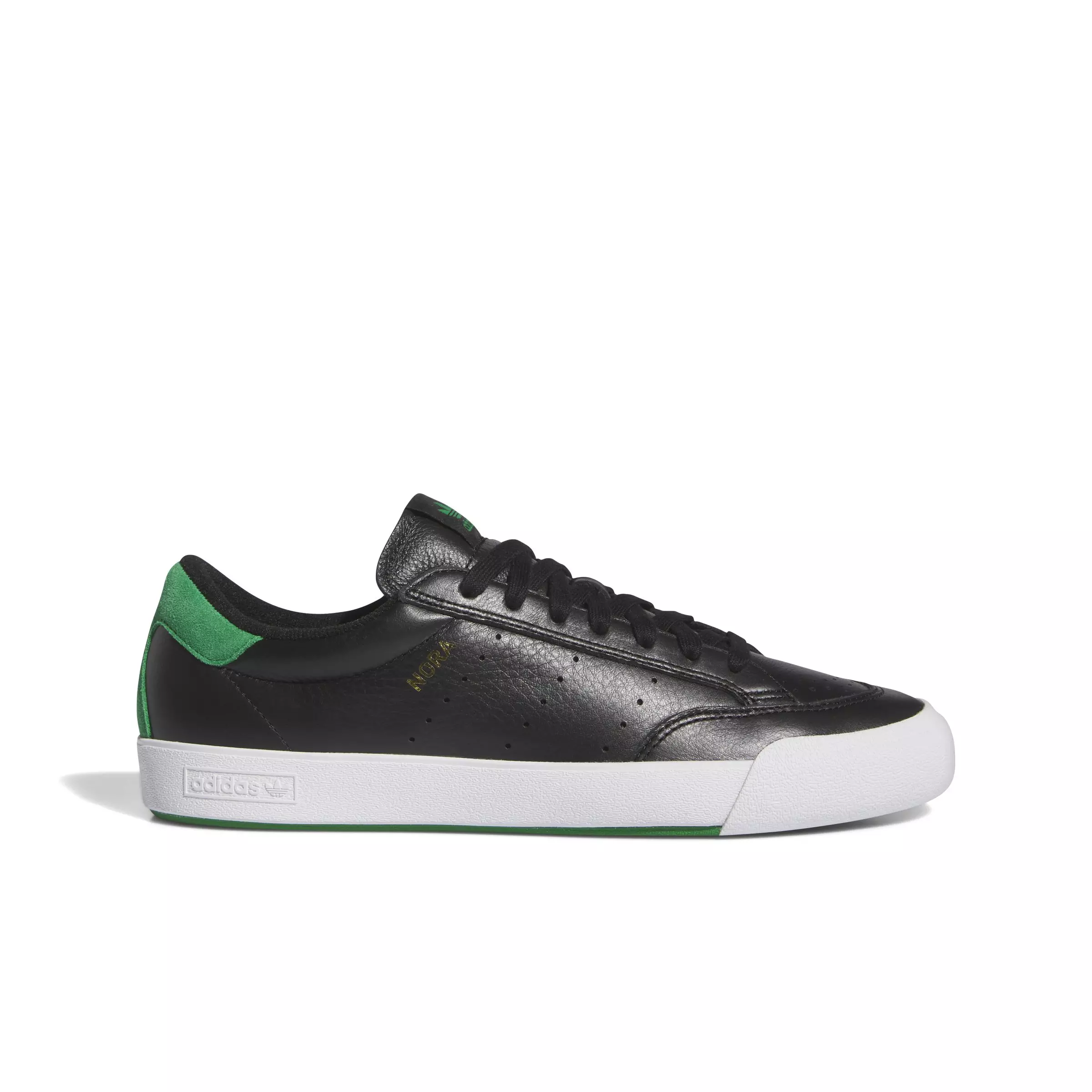 adidas Nora Signature "Core Black/Green/Ftwr White" Unisex Skateboarding Shoe - BLACK/GREEN/WHITE