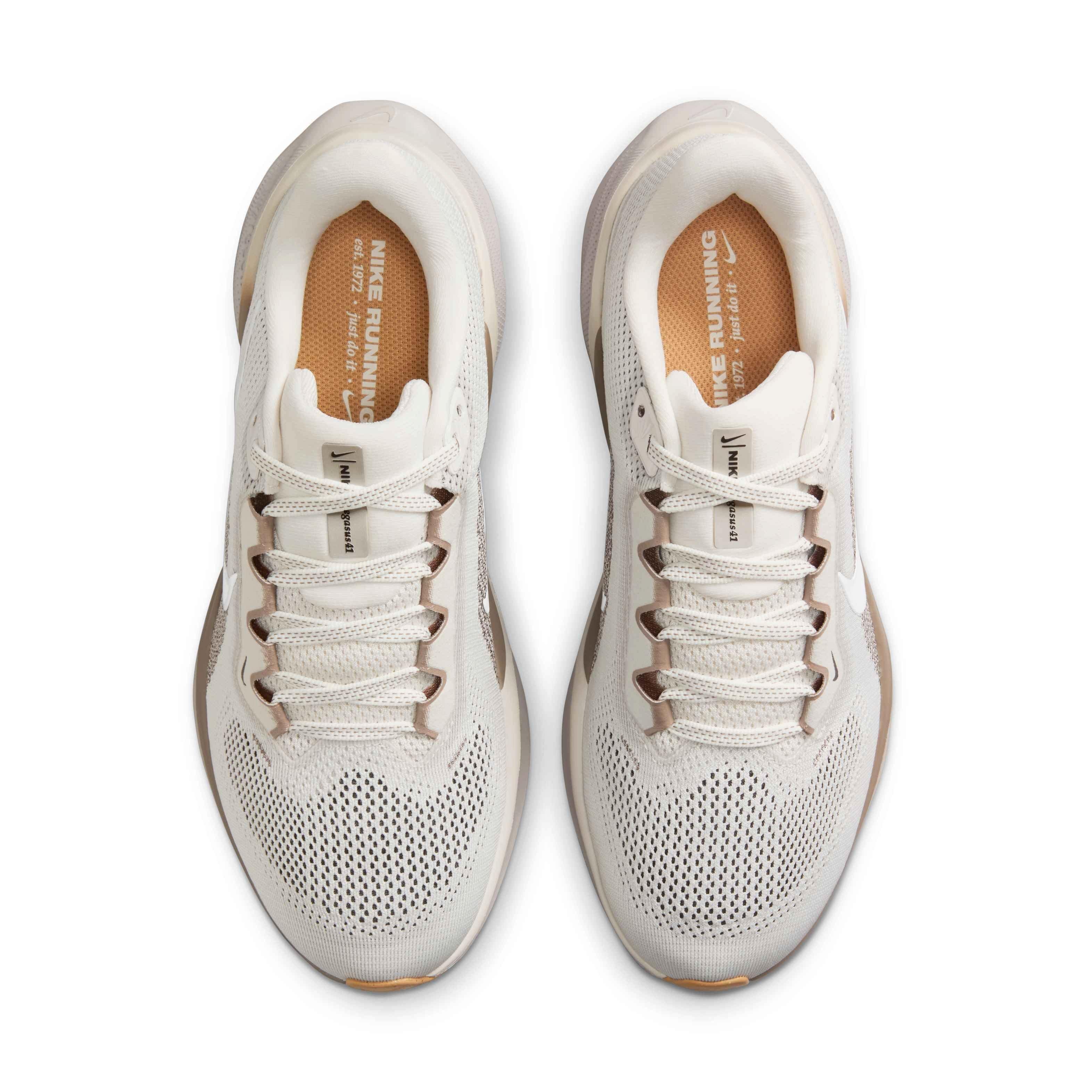 Nike Pegasus 41 "Phantom/Mink Brown/Copper Moon/White" Women's Running Shoe - PHANTOM/BROWN/COPPER/WHITE Thumbnail View 4