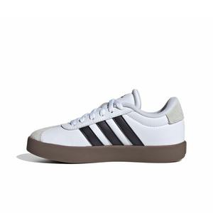adidas VL Court 3.0 "Ftwr White/Core Black/Grey One" Grade School Boys' Shoe