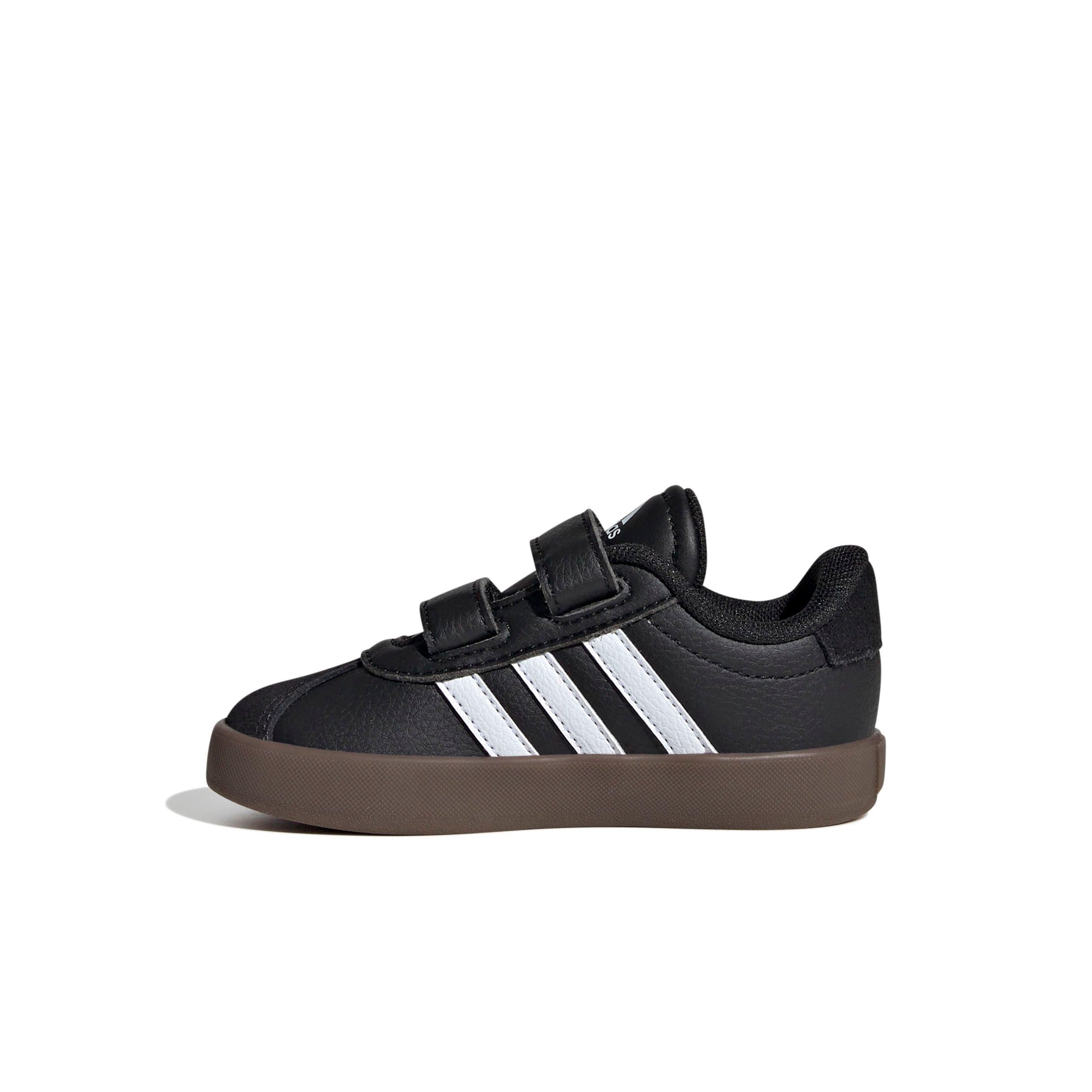 adidas VL Court 3.0 Infant Boys' "Core Black/Ftwr White/Core Black" Shoe