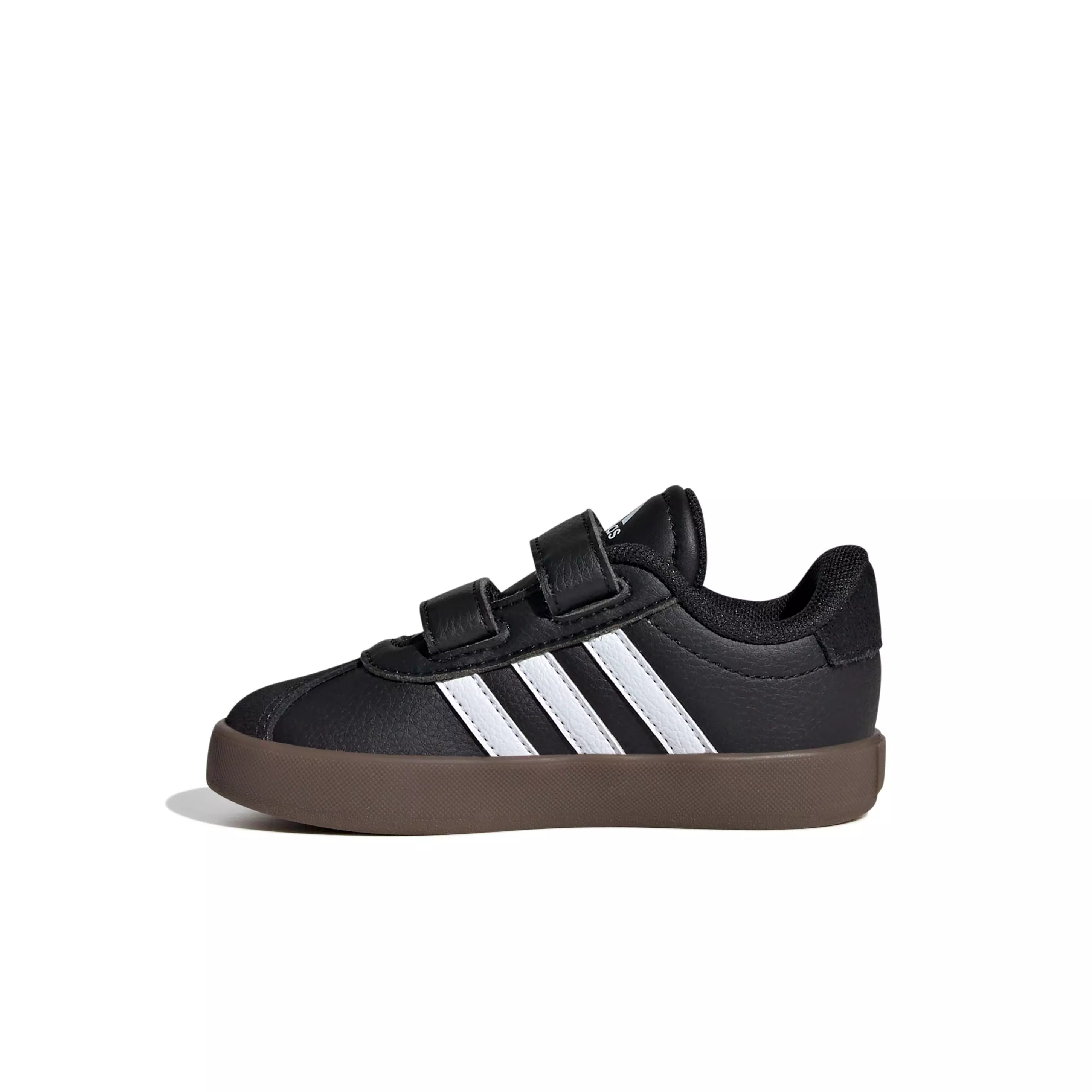 adidas VL Court 3.0 "Core Black/Ftwr White/Core Black" Infant Boys' Shoe - BLACK/WHITE/BLACK
