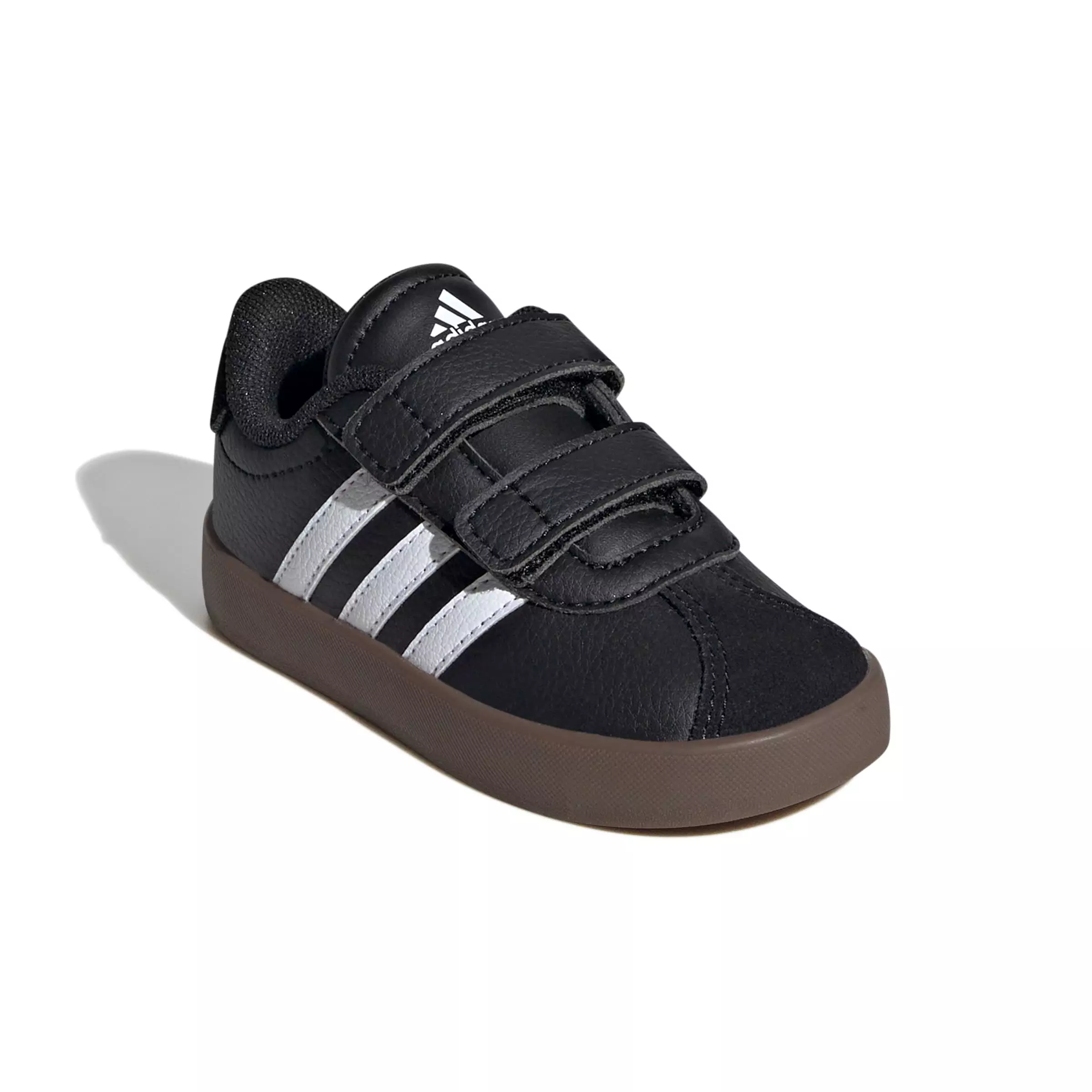 adidas VL Court 3.0 "Core Black/Ftwr White/Core Black" Infant Boys' Shoe - BLACK/WHITE/BLACK