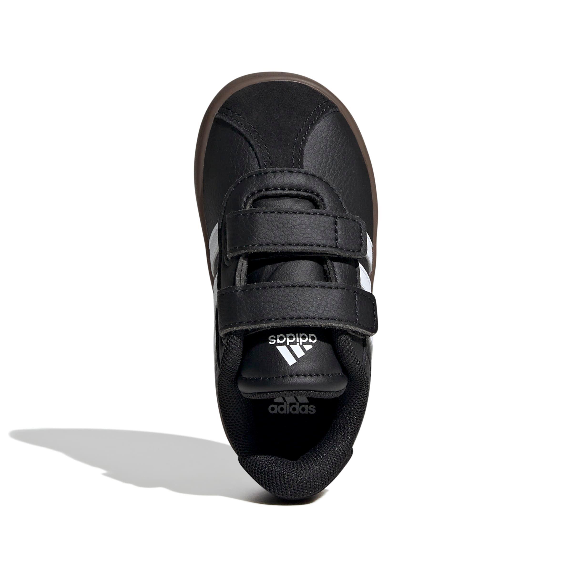 adidas VL Court 3.0 Infant Boys' "Core Black/Ftwr White/Core Black" Shoe