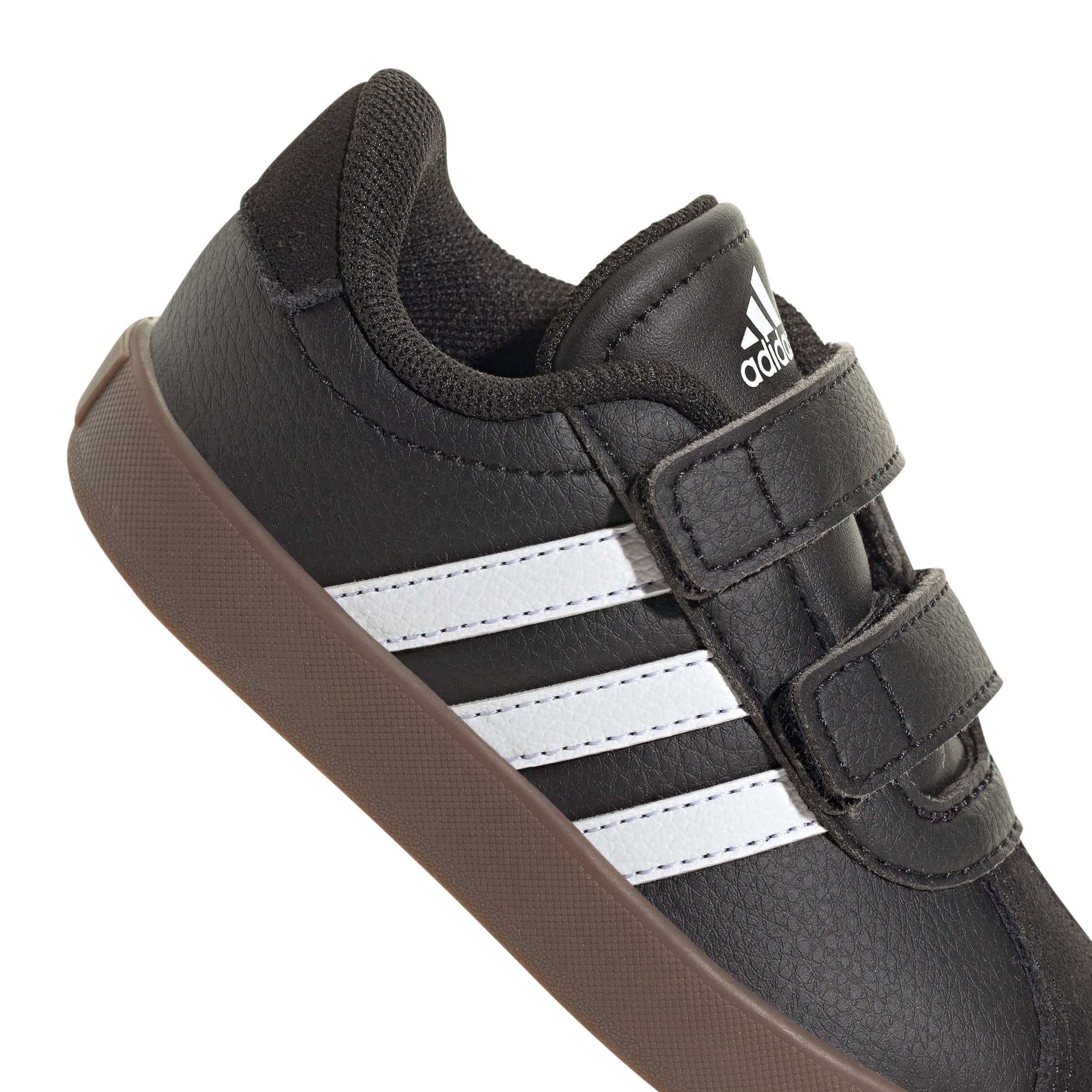 adidas VL Court 3.0 Infant Boys' "Core Black/Ftwr White/Core Black" Shoe