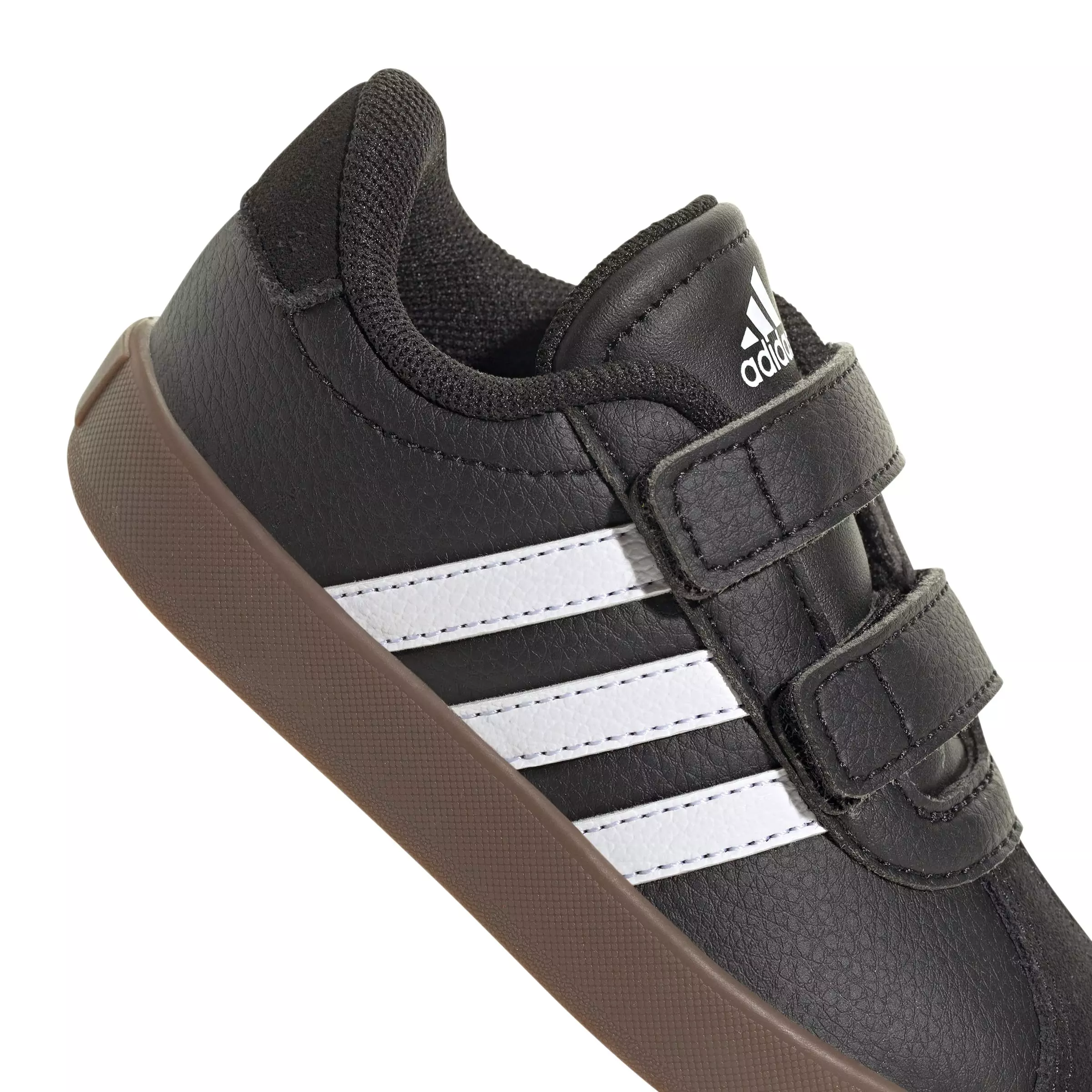 adidas VL Court 3.0 "Core Black/Ftwr White/Core Black" Infant Boys' Shoe - BLACK/WHITE/BLACK