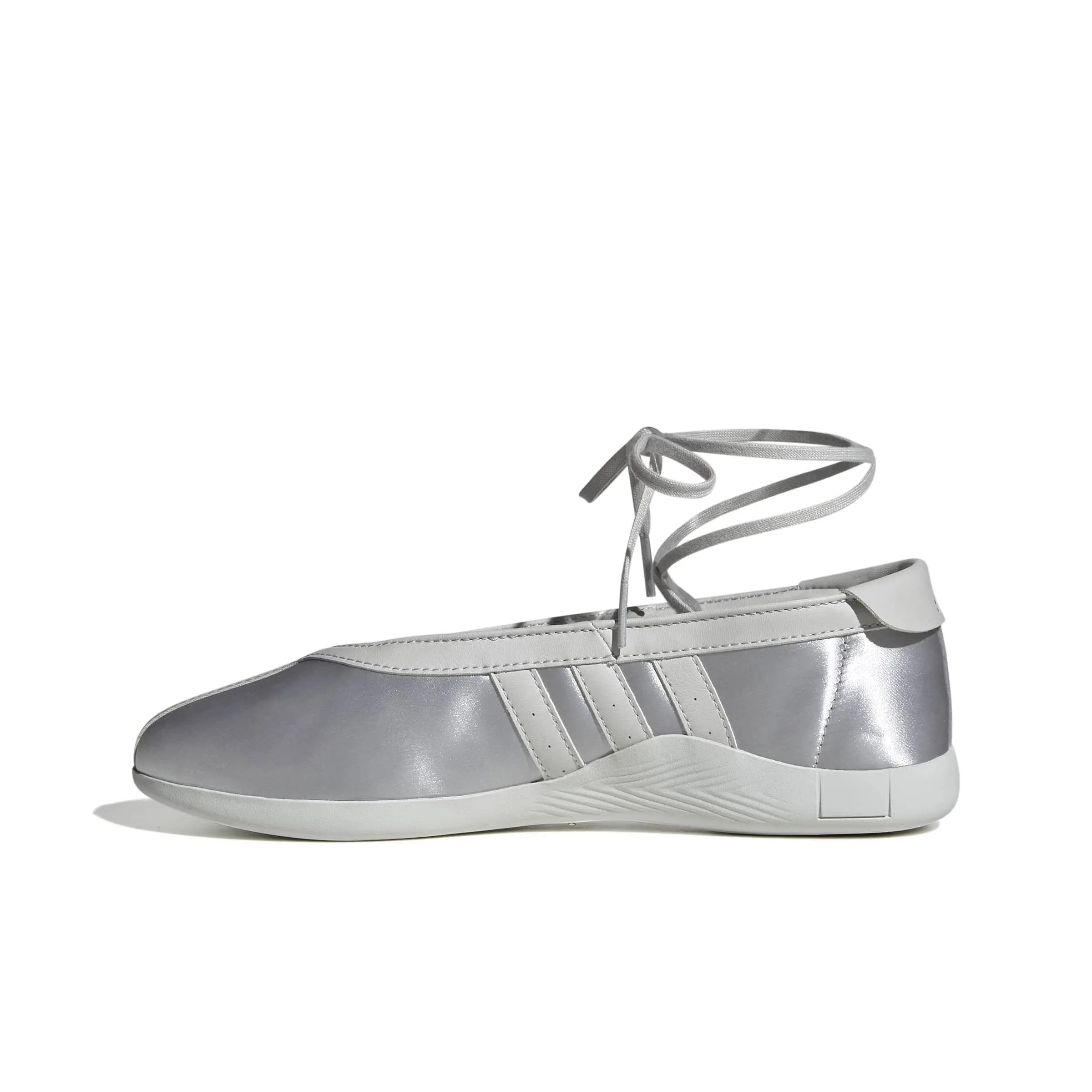 adidas Originals Taekwondo Mei Ballet "Silver Metallic/Grey One/Ftwr White" Women's Shoe - SILVER/GREY/WHITE