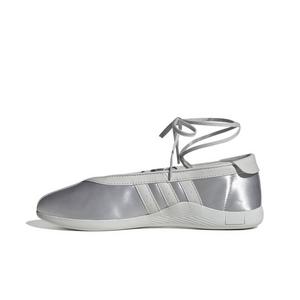 adidas Originals Taekwondo Mei Ballet "Silver Metallic/Grey One/Ftwr White" Women's Shoe - SILVER/GREY/WHITE
