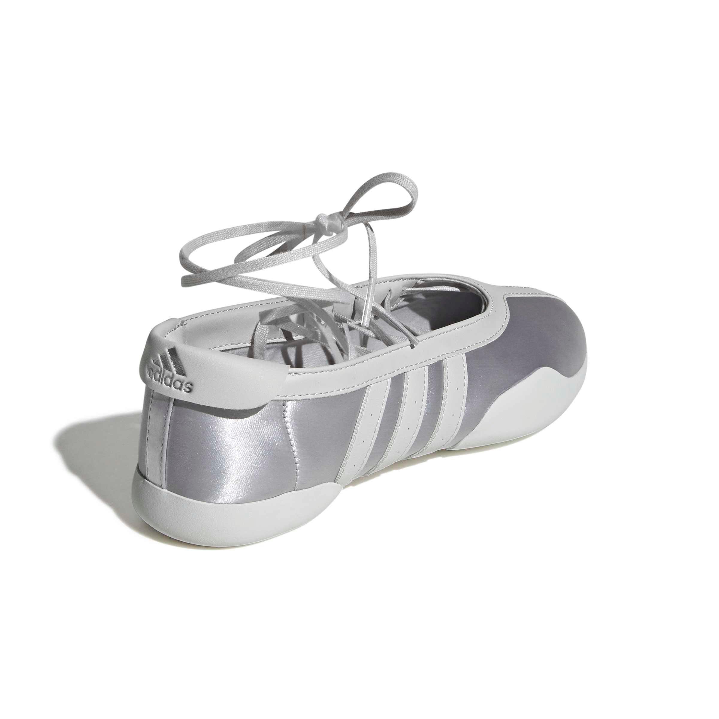 adidas Originals Taekwondo Mei Ballet "Silver Metallic/Grey One/Ftwr White" Women's Shoe - SILVER/GREY/WHITE