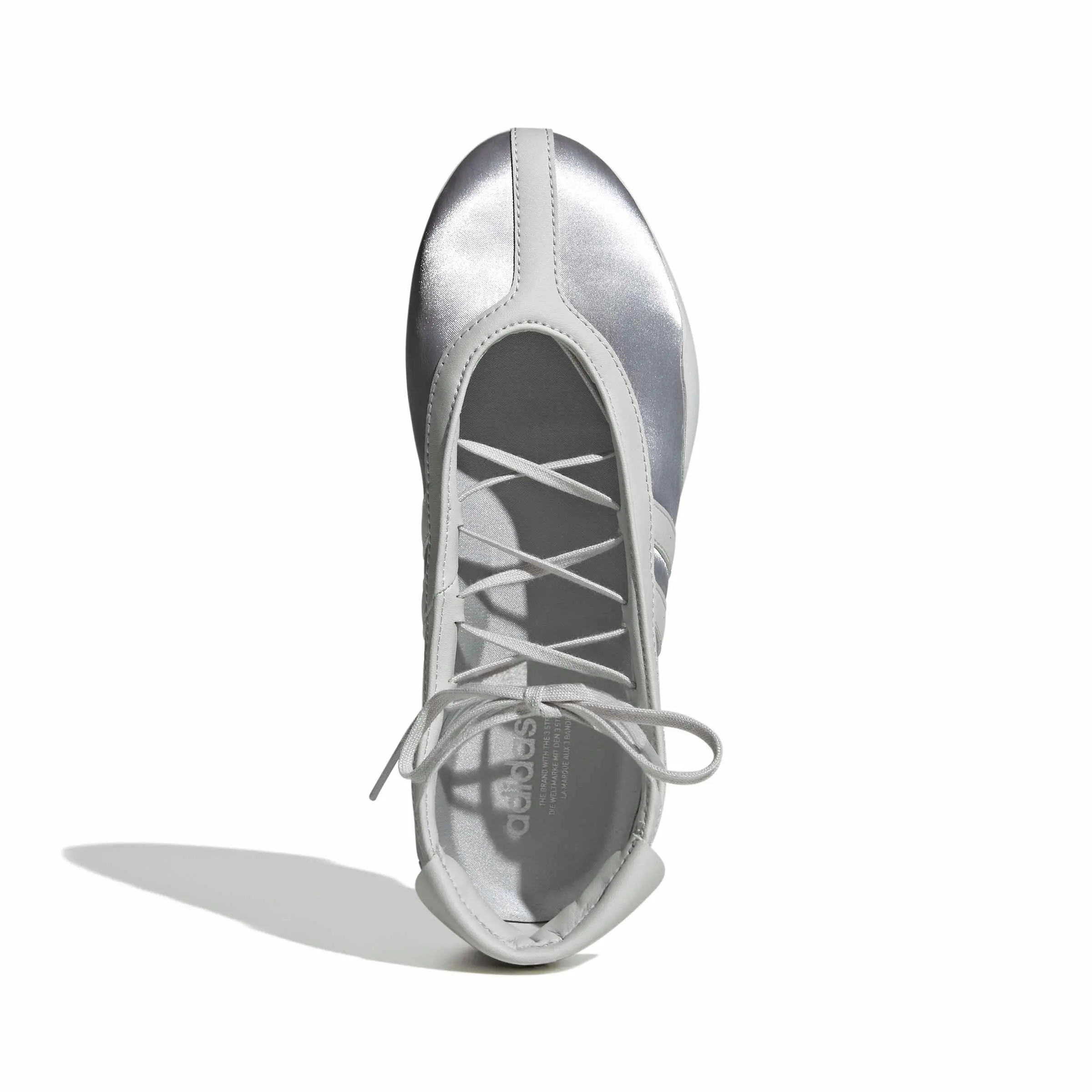 adidas Originals Taekwondo Mei Ballet "Silver Metallic/Grey One/Ftwr White" Women's Shoe - SILVER/GREY/WHITE