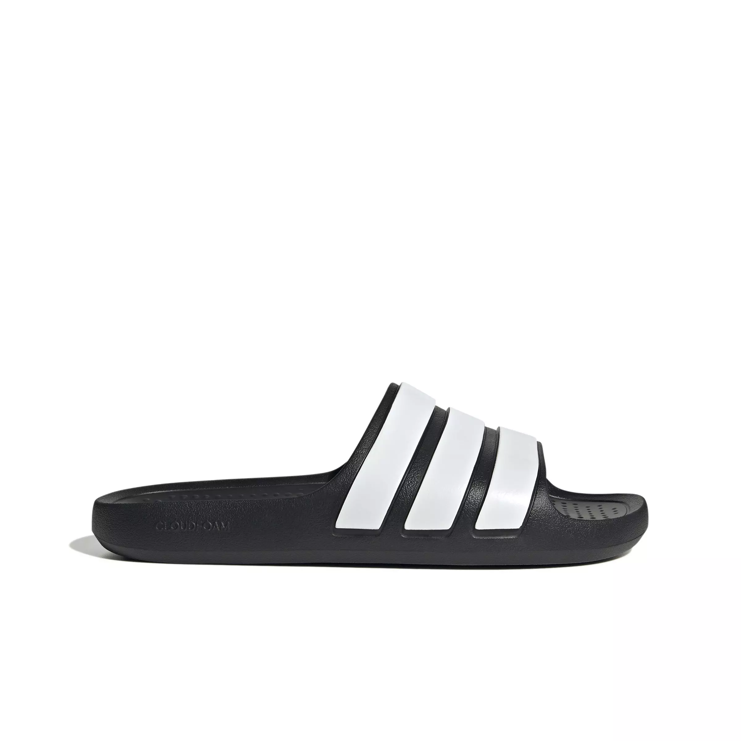 adidas Adilette Flow "Core Black/Ftwr White/Core Black" Unisex Slide - BLACK/WHITE/BLACK