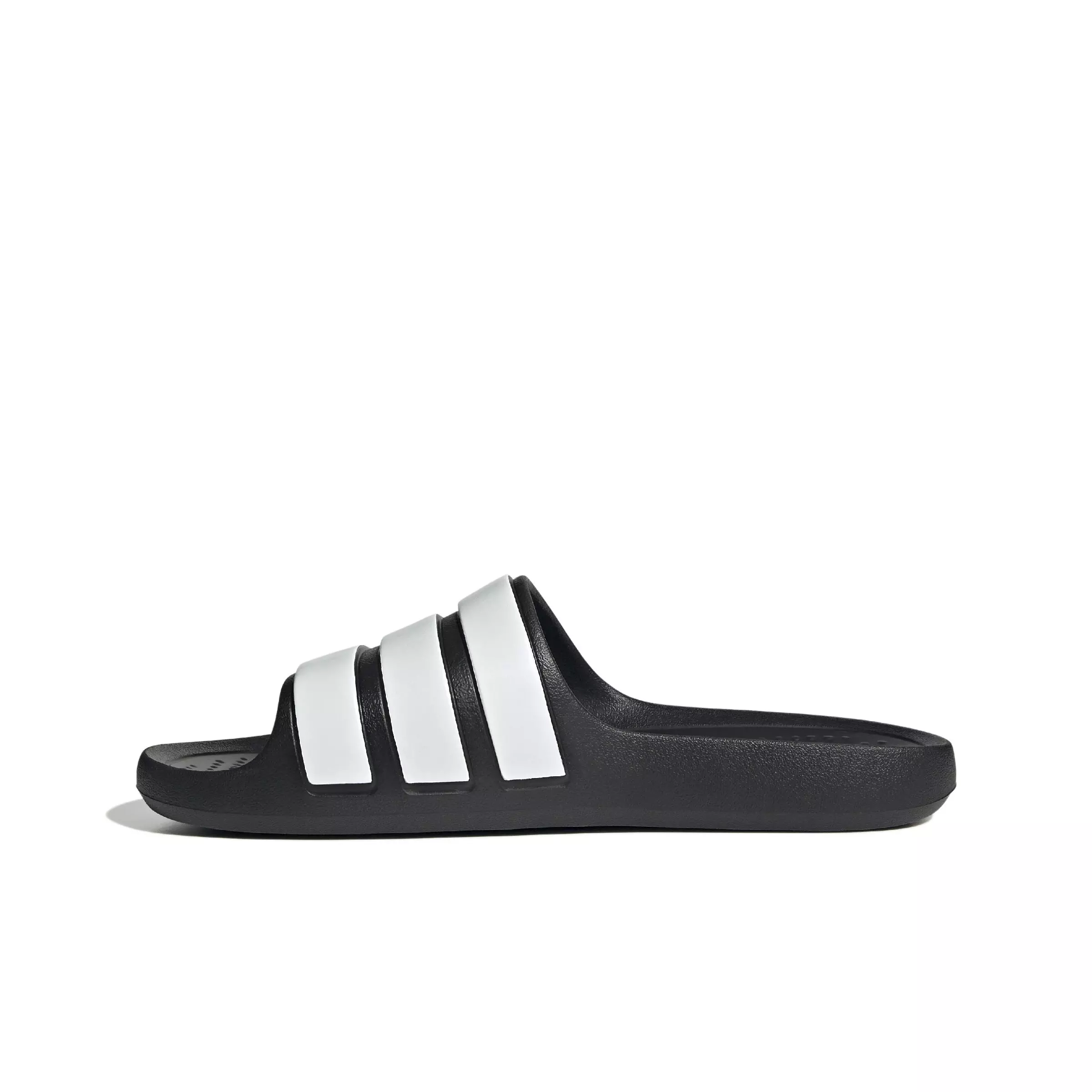 adidas Adilette Flow "Core Black/Ftwr White/Core Black" Unisex Slide - BLACK/WHITE/BLACK