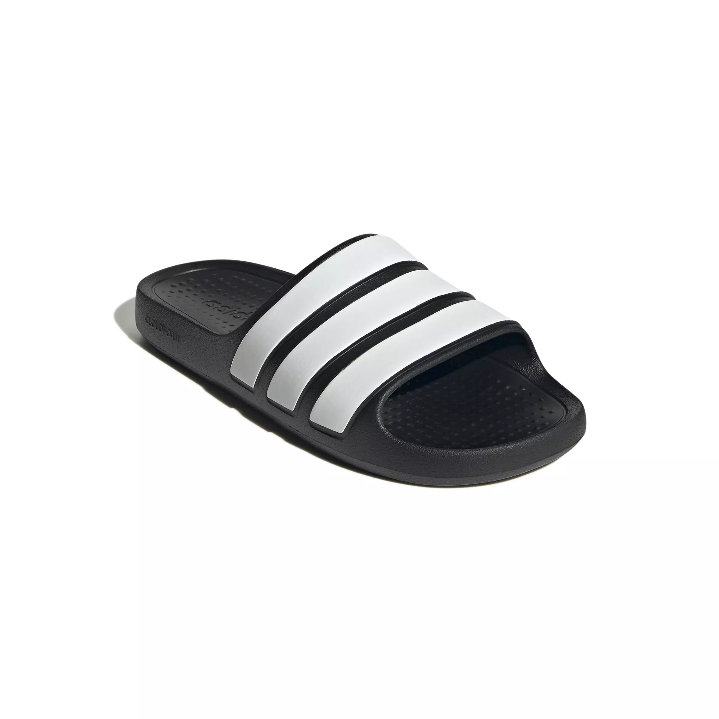 adidas Adilette Flow "Core Black/Ftwr White/Core Black" Unisex Slide - BLACK/WHITE/BLACK