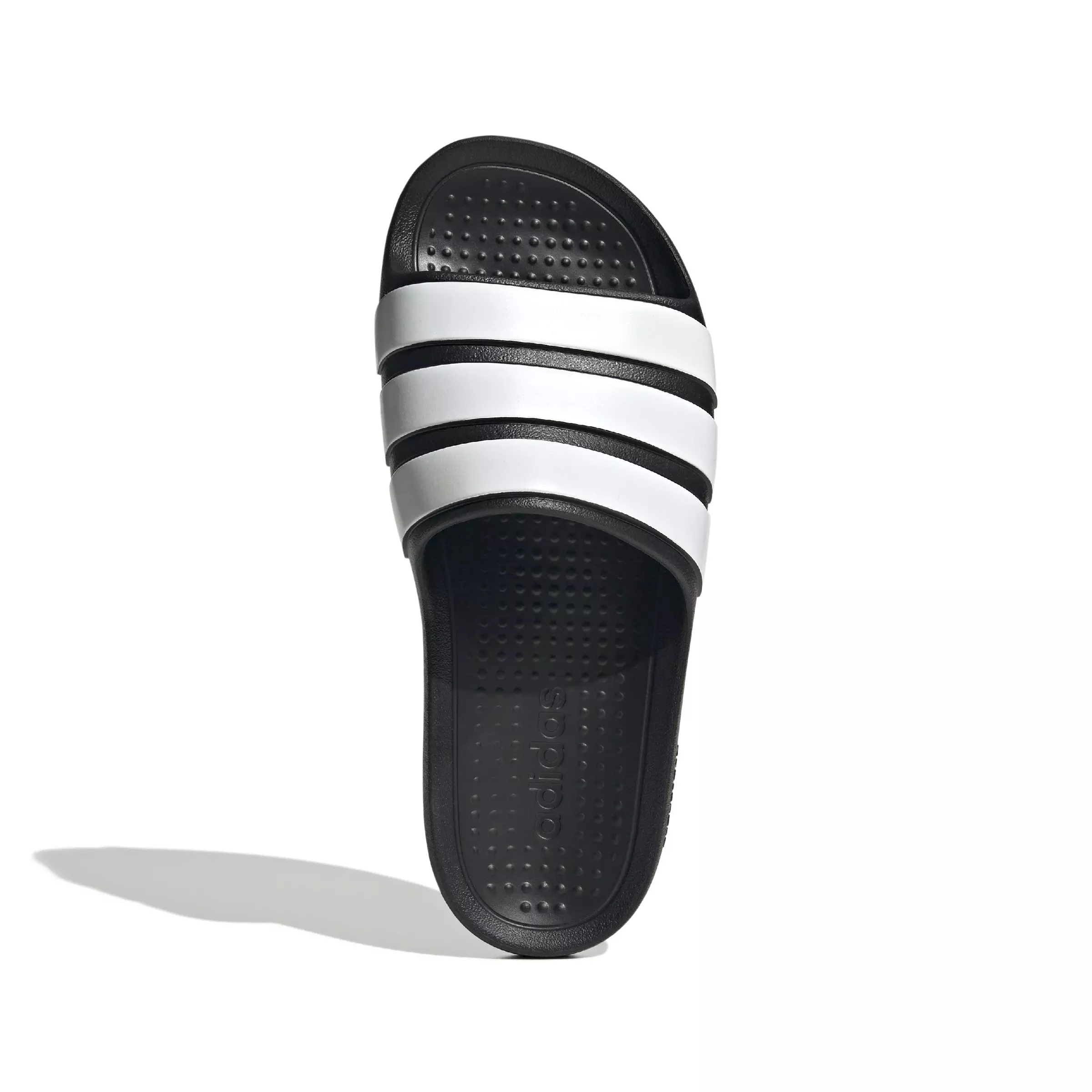 adidas Adilette Flow "Core Black/Ftwr White/Core Black" Unisex Slide - BLACK/WHITE/BLACK
