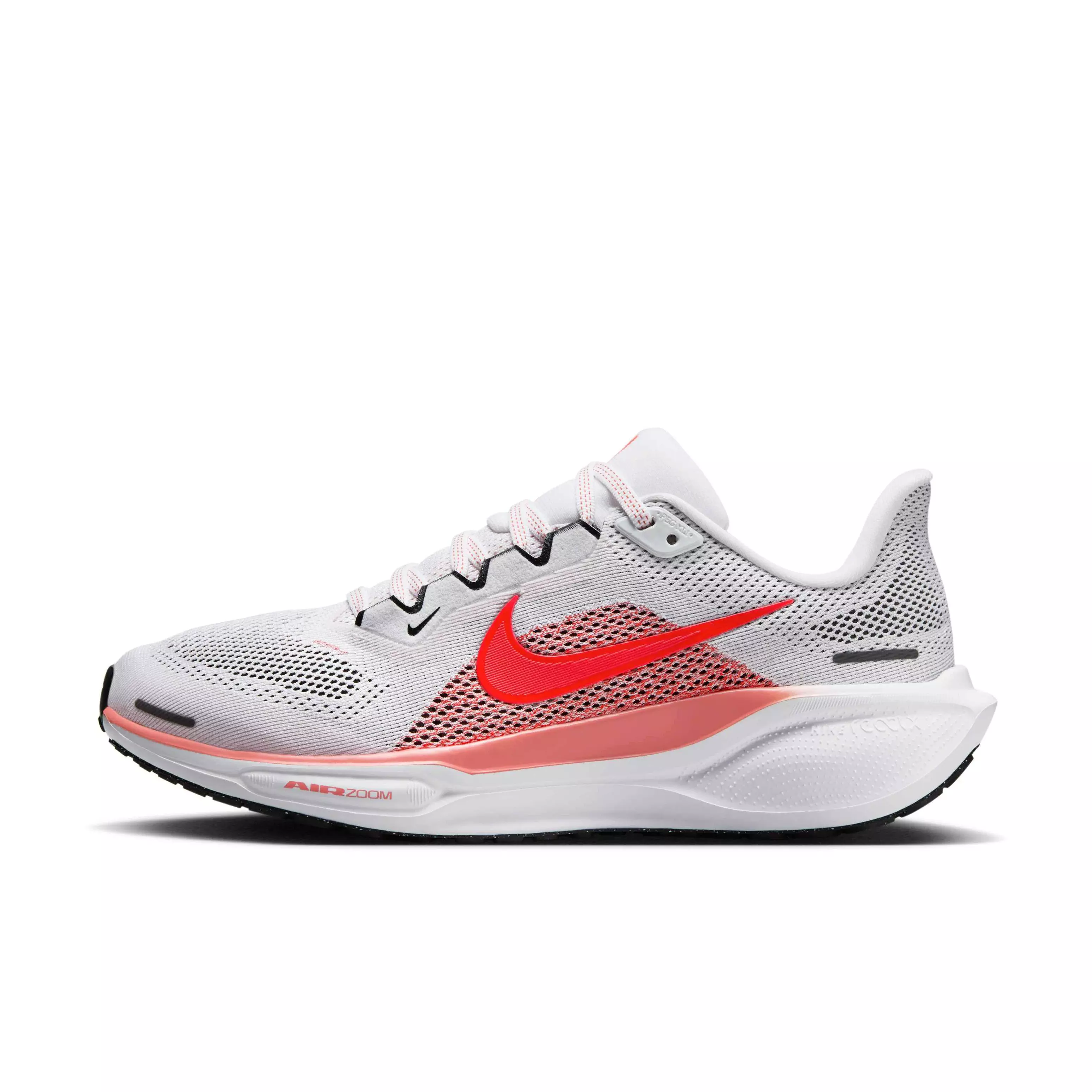 Nike Pegasus 41 "White/Magic Ember/Black/Bright Crimson" Women's Running Shoe - WHITE/EMBER/BLACK/CRIMSON