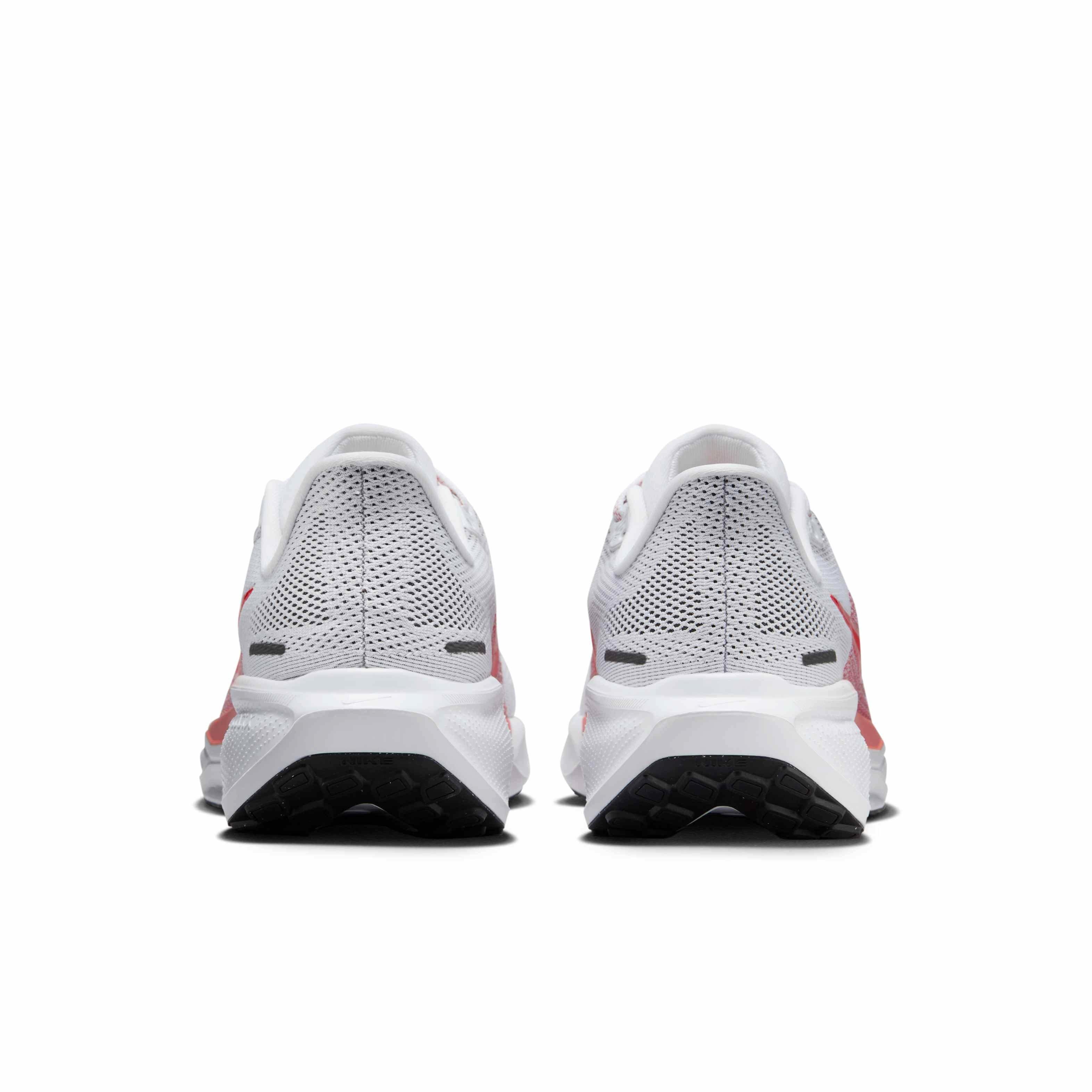 Nike Pegasus 41 "White/Magic Ember/Black/Bright Crimson" Women's Running Shoe - WHITE/EMBER/BLACK/CRIMSON Thumbnail View 5