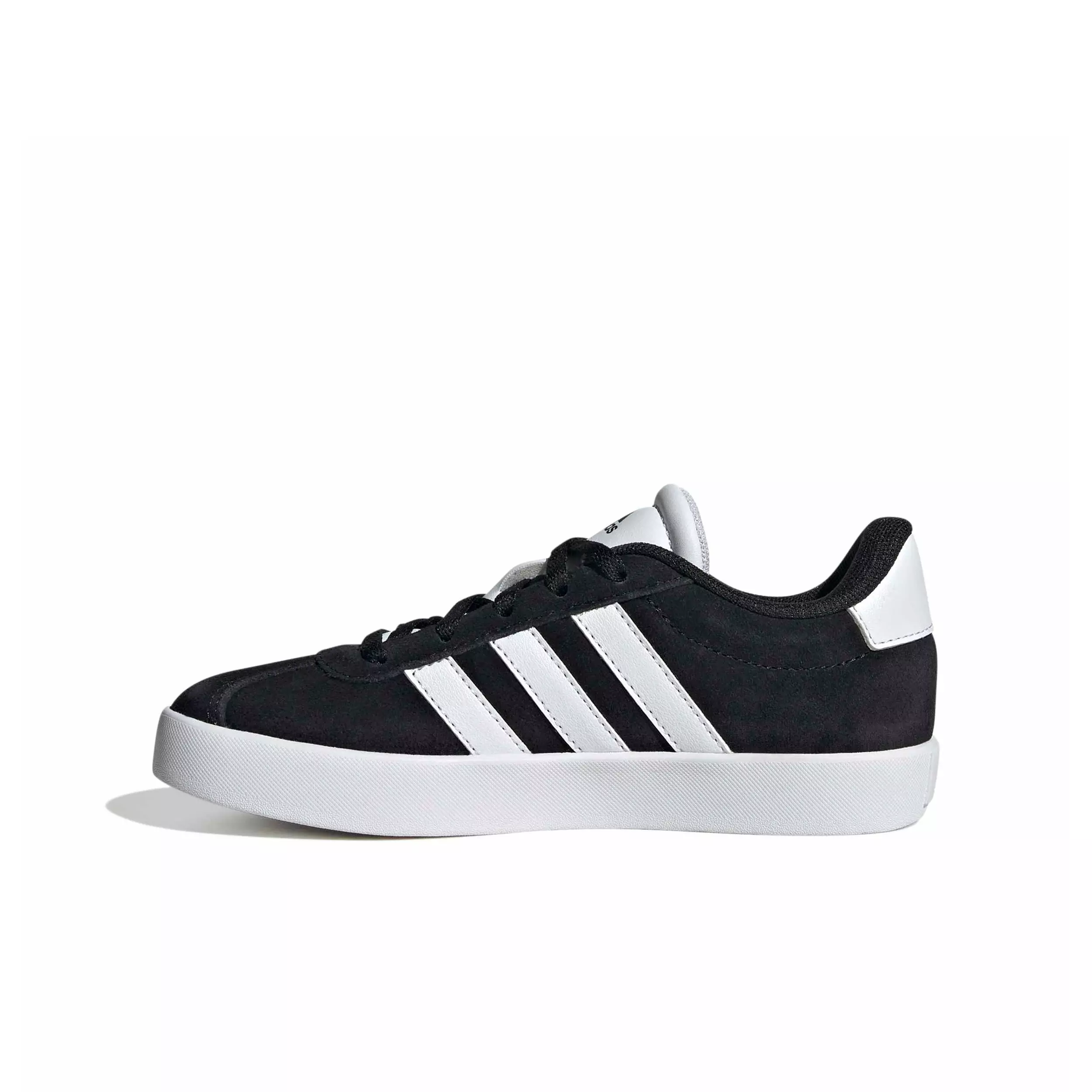 adidas VL Court 3.0 "Core Black/Ftwr White/Core Black" Preschool Boys' Shoe - BLACK/WHITE/BLACK