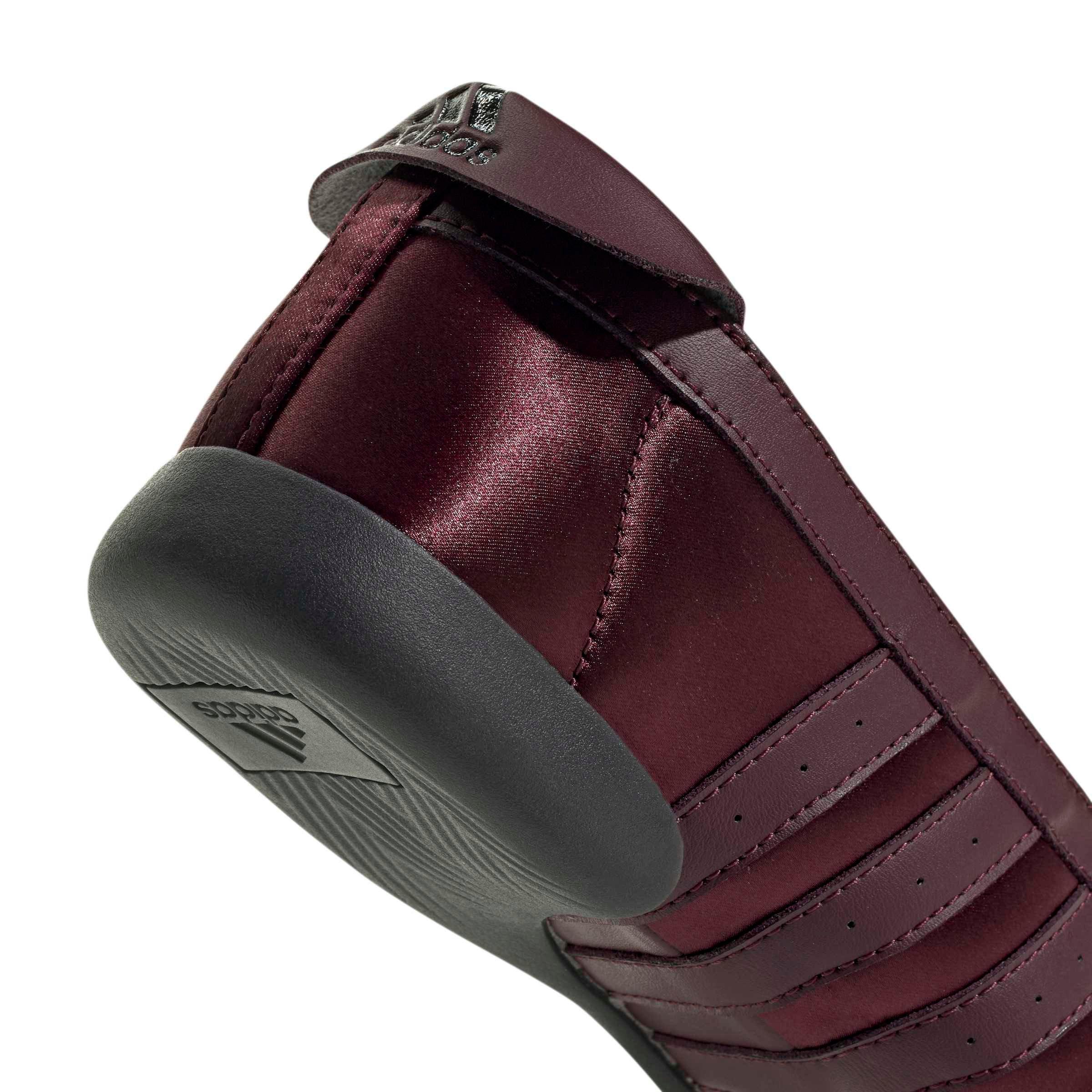 adidas Originals Taekwondo Mei Ballet "Maroon/Maroon/Core Black" Women's Shoe - MAROON/MAROON/BLACK