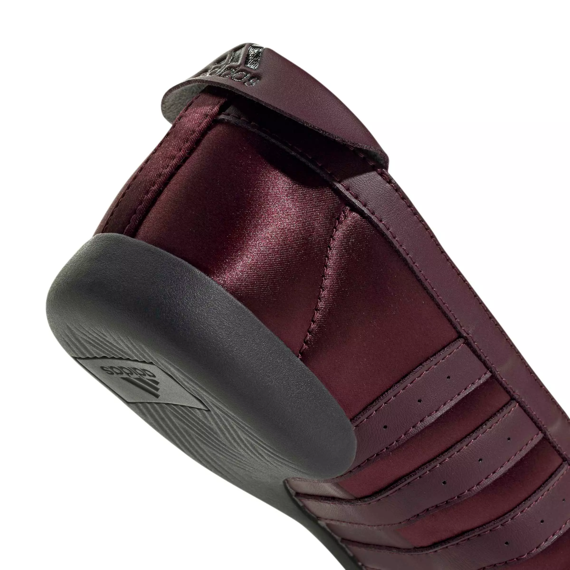 adidas Originals Taekwondo Mei Ballet "Maroon/Maroon/Core Black" Women's Shoe - MAROON/MAROON/BLACK