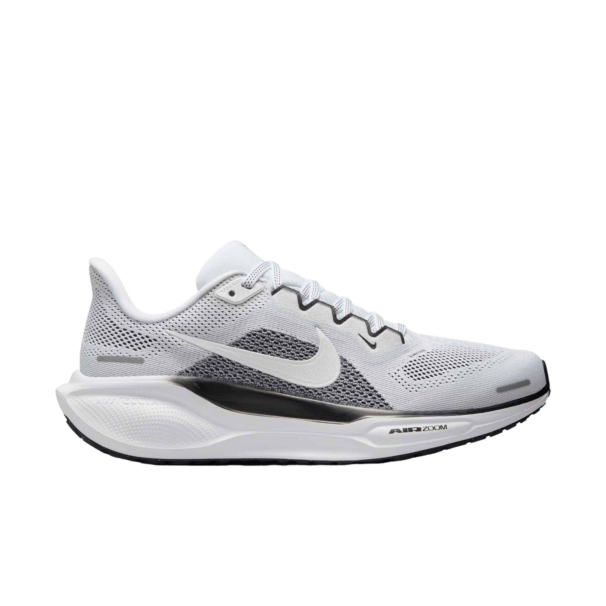 Nike Pegasus 41 "White/White/Black" Women's Running Shoe - WHITE/WHITE/BLACK Thumbnail View 1