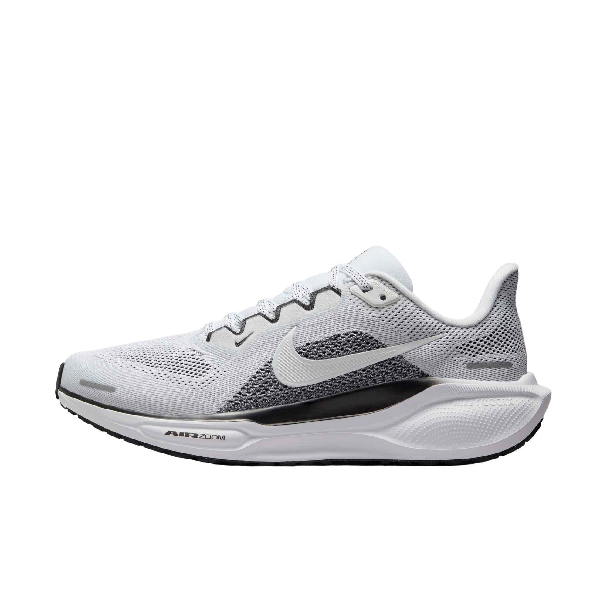 Nike Pegasus 41 "White/White/Black" Women's Running Shoe - WHITE/WHITE/BLACK Thumbnail View 2