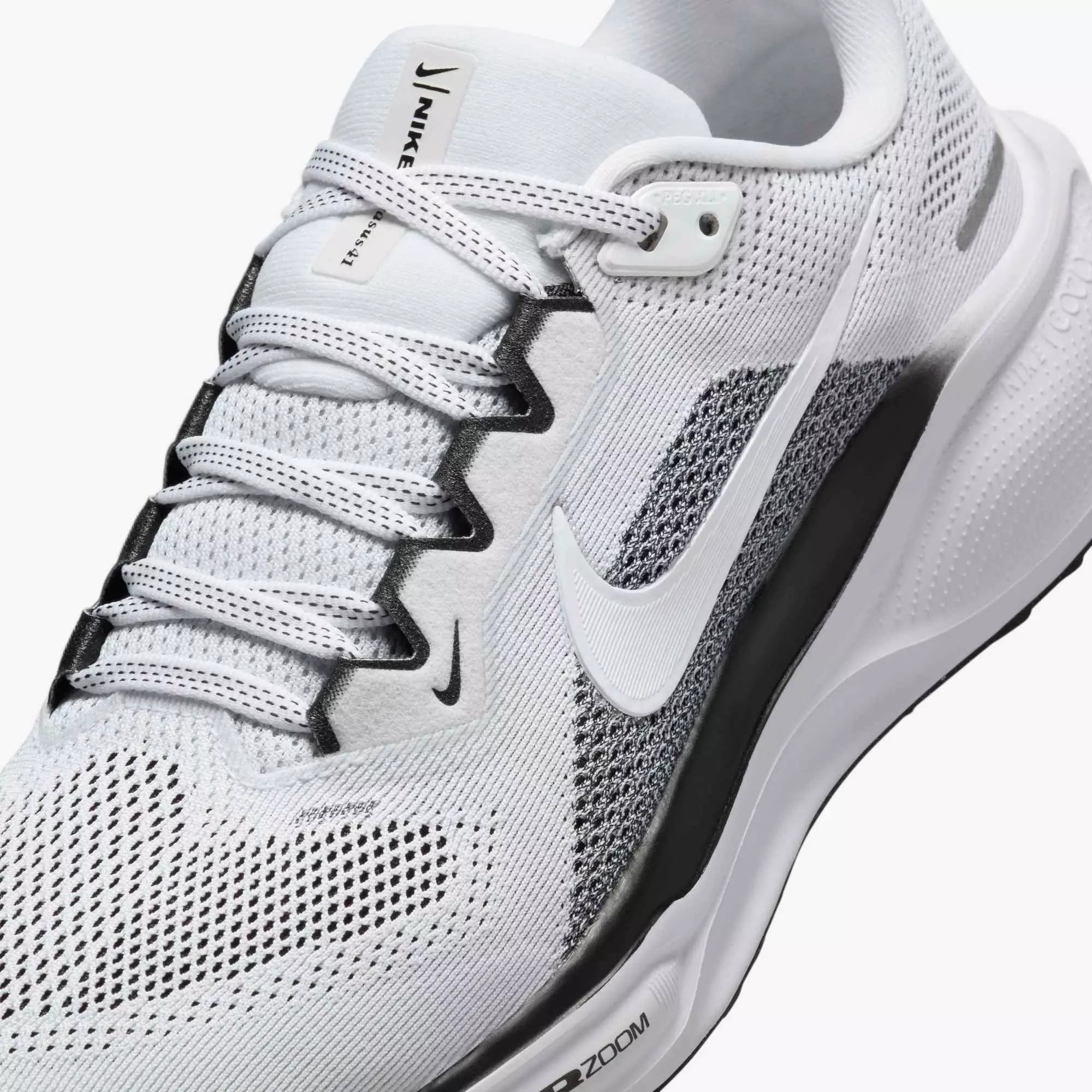 Nike Pegasus 41 "White/White/Black" Women's Running Shoe - WHITE/WHITE/BLACK