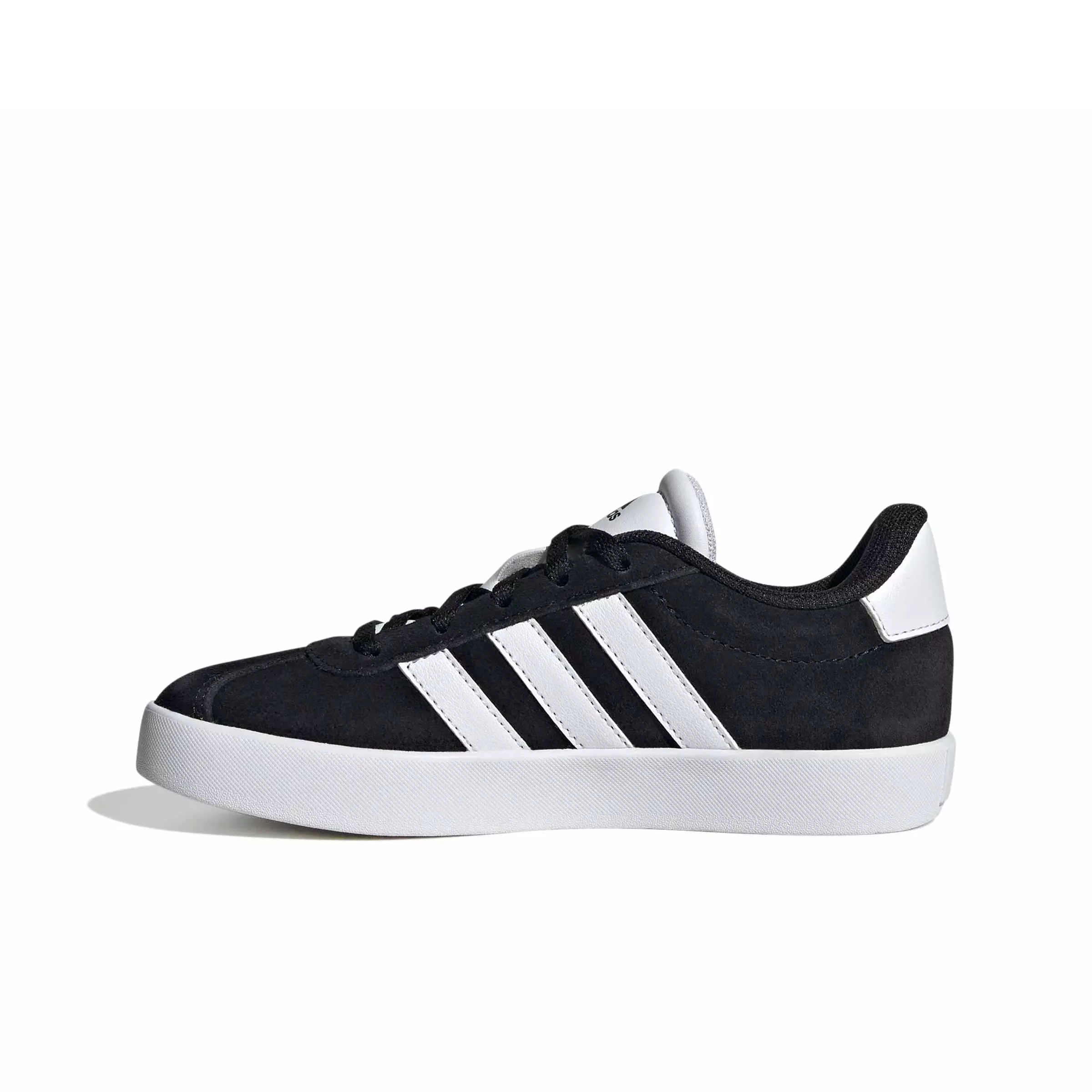 adidas VL Court 3.0 "Core Black/Ftwr White/Core Black" Grade School Boys' Shoe - BLACK/WHITE/BLACK