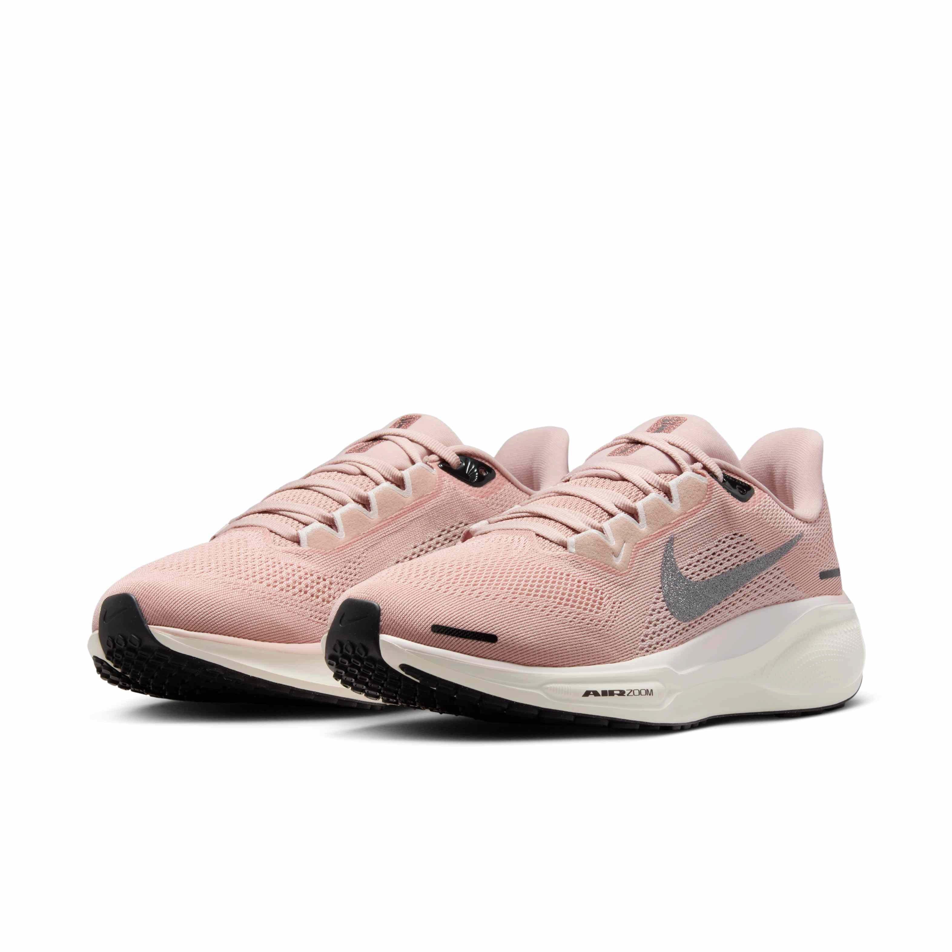 Nike Pegasus 41 "Pink Oxford/Light Soft Pink/Pale Ivory/Anthracite" Women's Running Shoe - PINK/LT PINK/IVORY/ANTHRACITE Thumbnail View 3