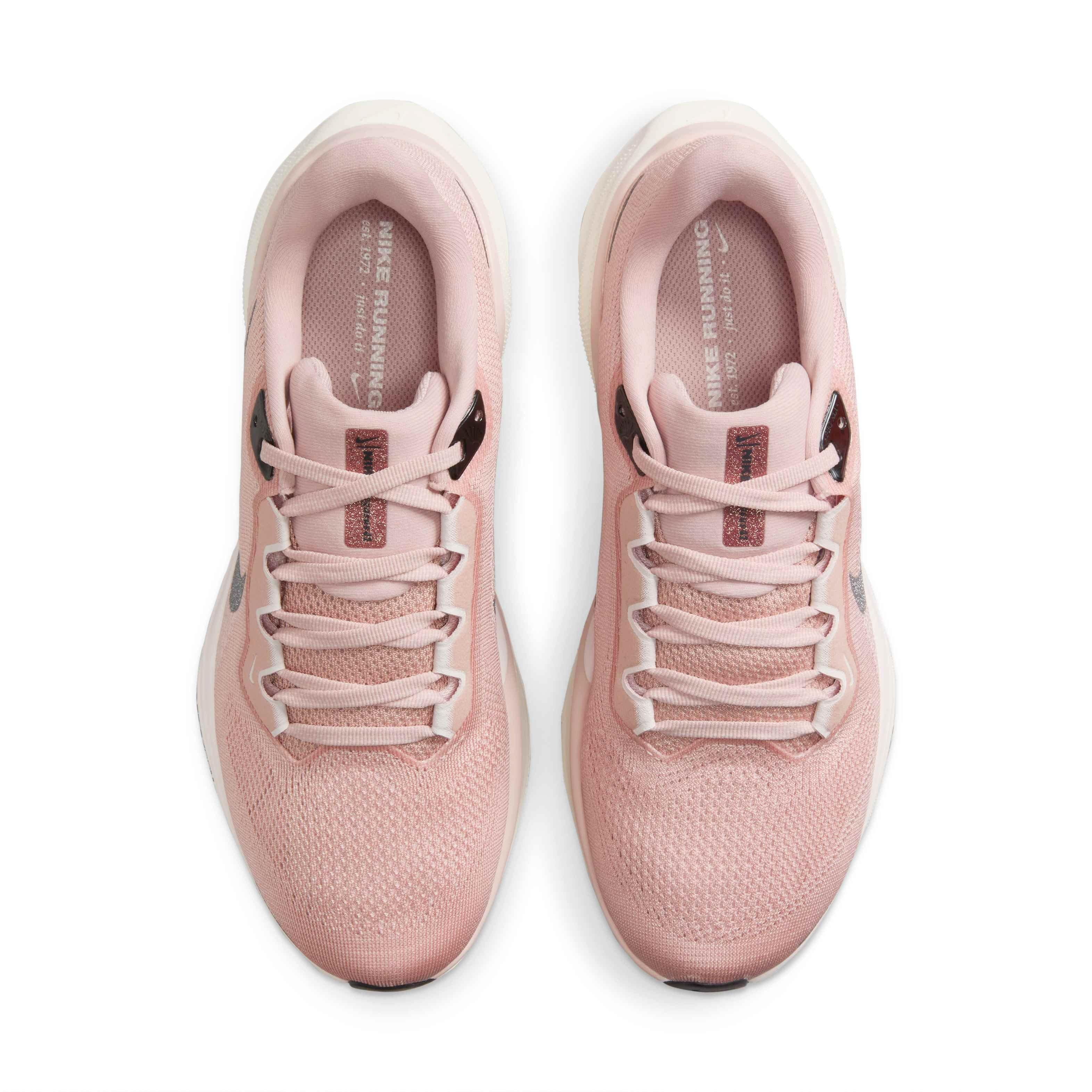 Nike Pegasus 41 "Pink Oxford/Light Soft Pink/Pale Ivory/Anthracite" Women's Running Shoe - PINK/LT PINK/IVORY/ANTHRACITE Thumbnail View 4
