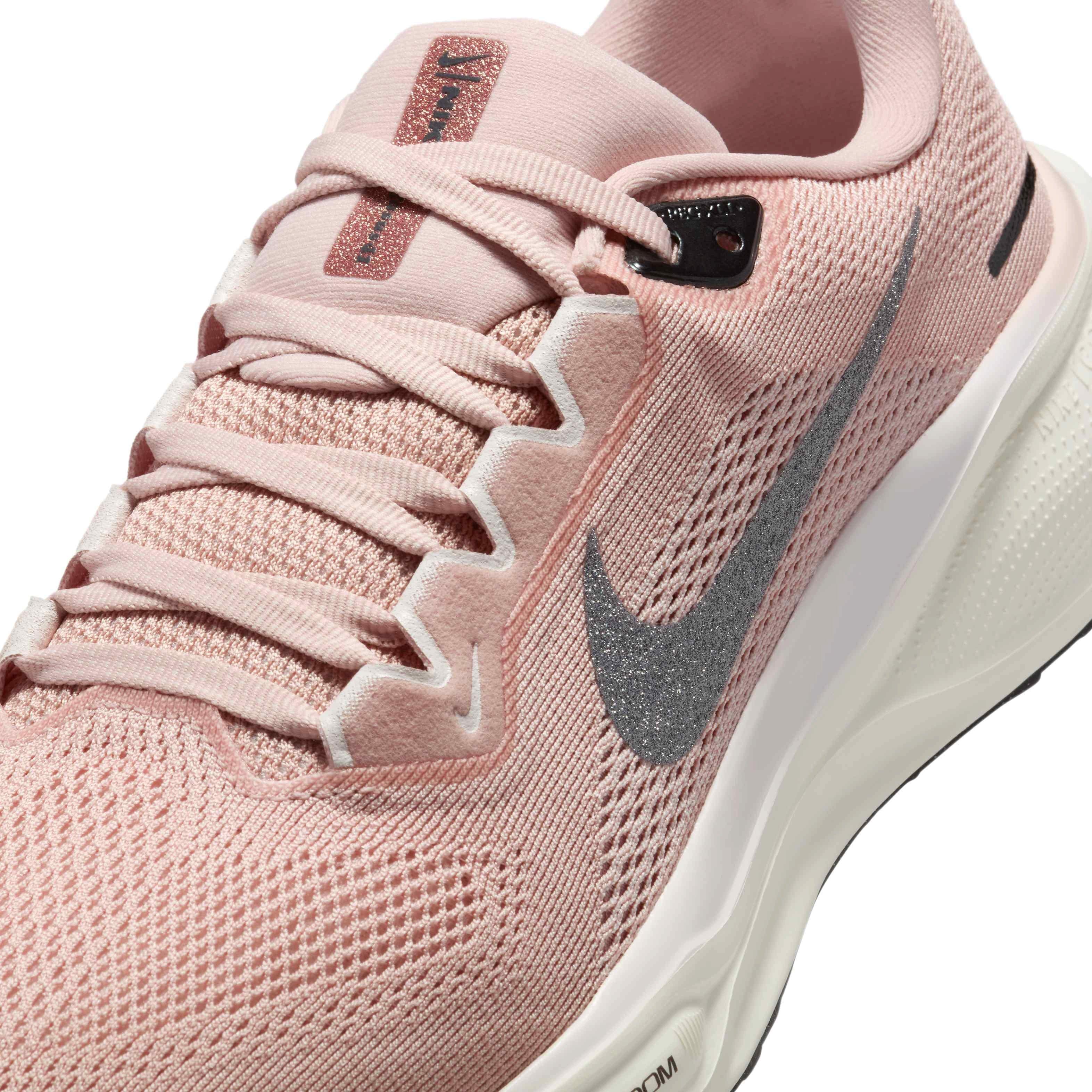 Nike Pegasus 41 "Pink Oxford/Light Soft Pink/Pale Ivory/Anthracite" Women's Running Shoe - PINK/LT PINK/IVORY/ANTHRACITE Thumbnail View 7