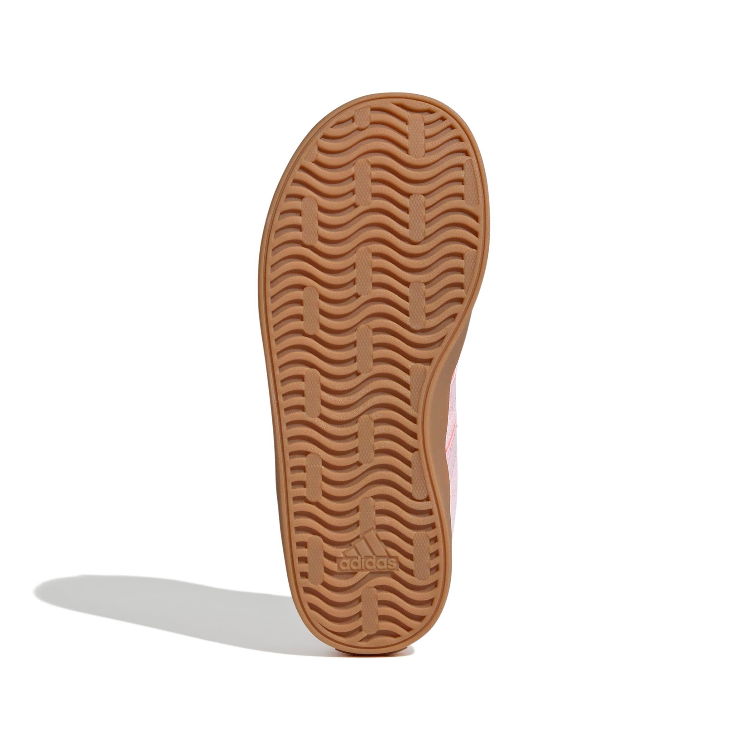 adidas VL Court 3.0 "Clear Pink/Clear Pink/Gum 10" Preschool Girls' Shoe - PINK/PINK/GUM Thumbnail View 6