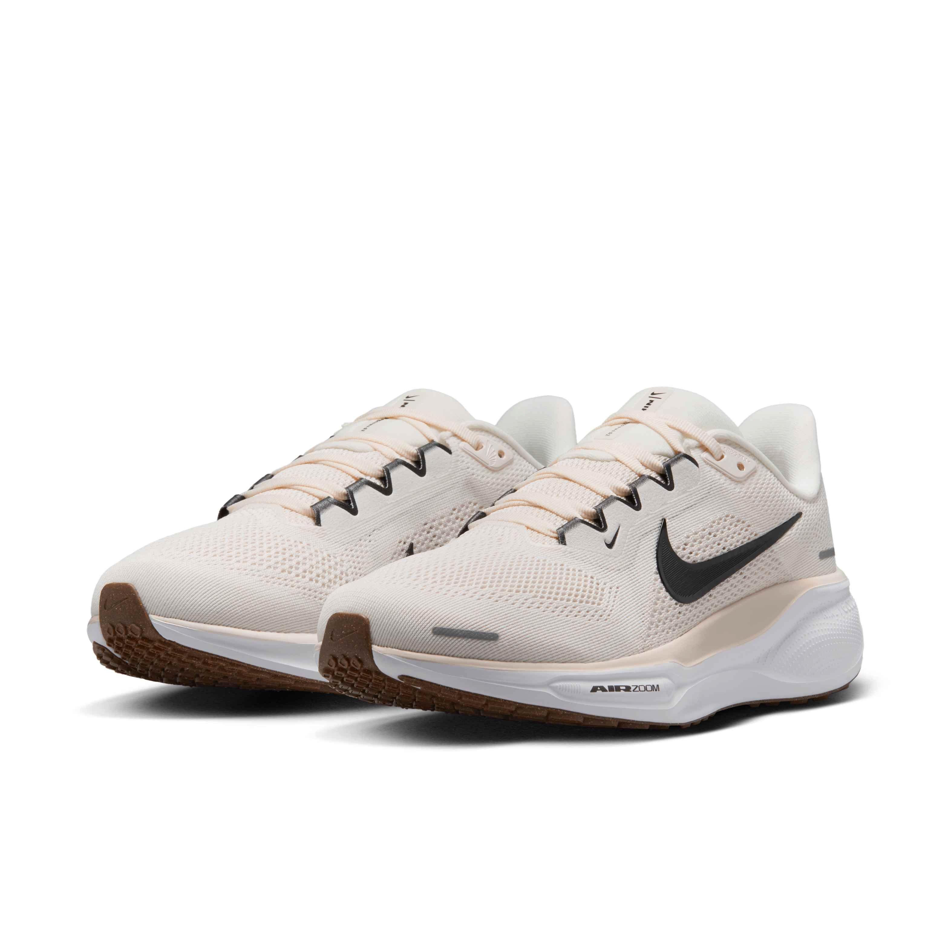 Nike Pegasus 41 "Sail/Phantom/White/Black" Women's Wide Running Shoe - SAIL/PHANTOM/WHITE/BLACK Thumbnail View 3
