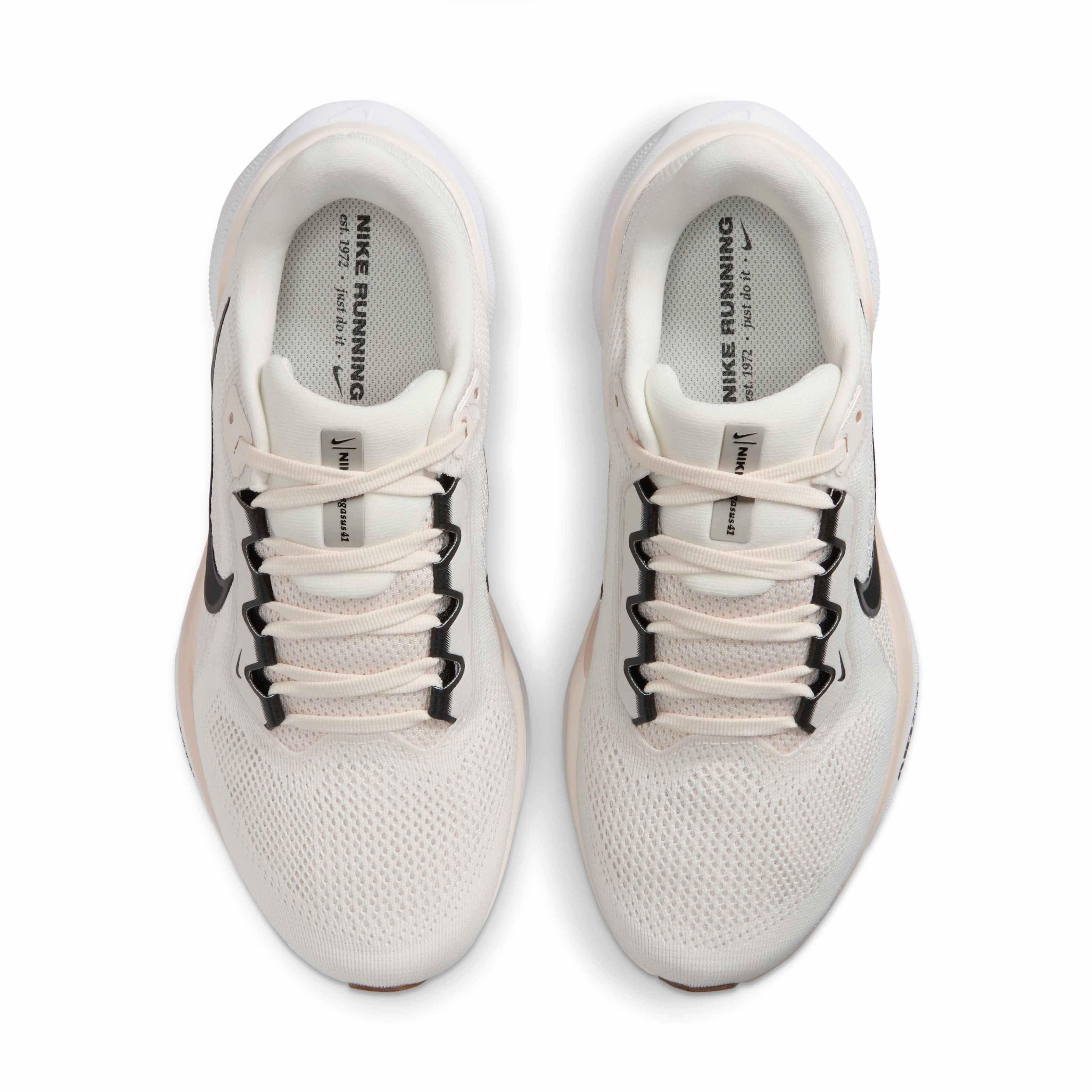 Nike Pegasus 41 "Sail/Phantom/White/Black" Women's Wide Running Shoe - SAIL/PHANTOM/WHITE/BLACK Thumbnail View 4
