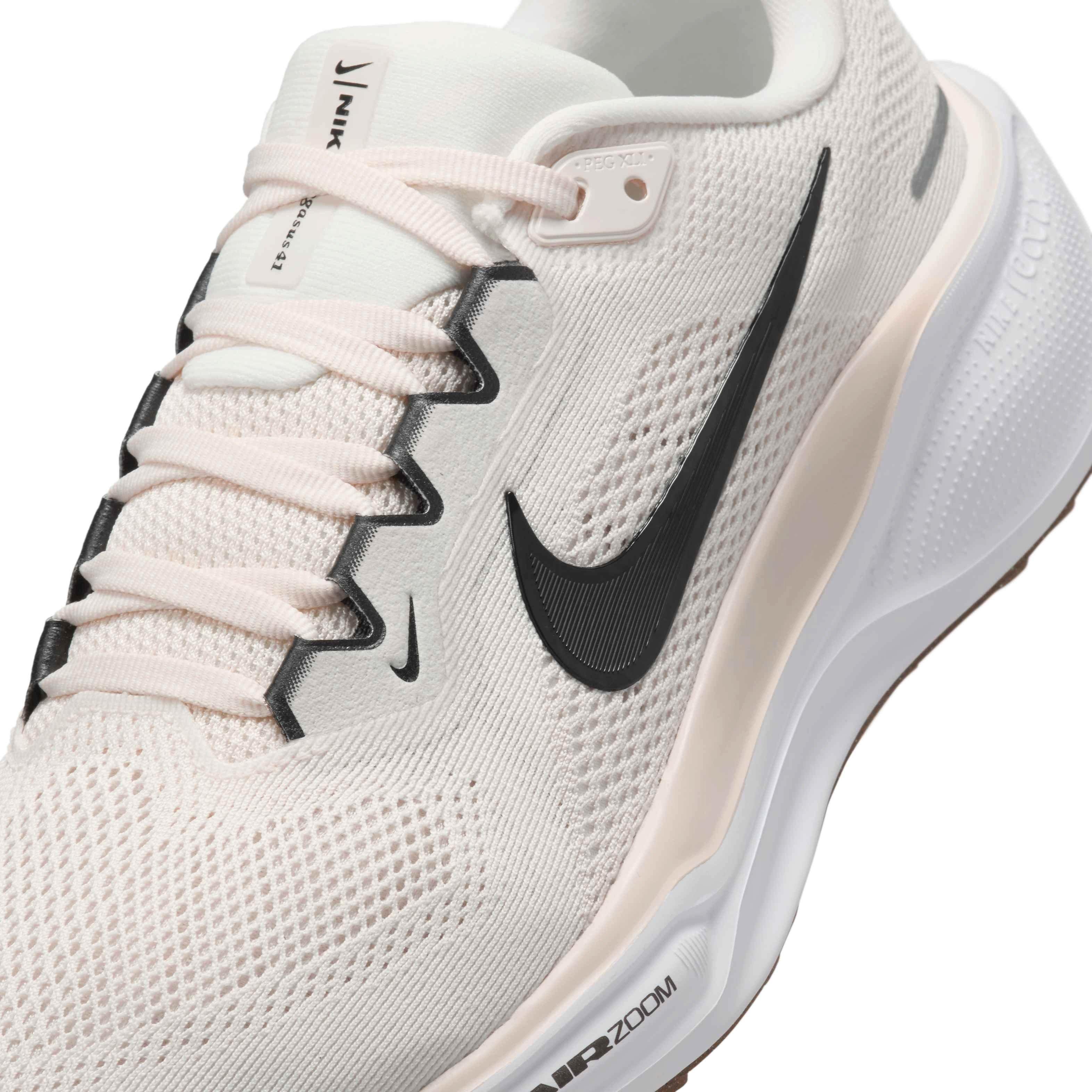 Nike Pegasus 41 "Sail/Phantom/White/Black" Women's Wide Running Shoe - SAIL/PHANTOM/WHITE/BLACK Thumbnail View 7
