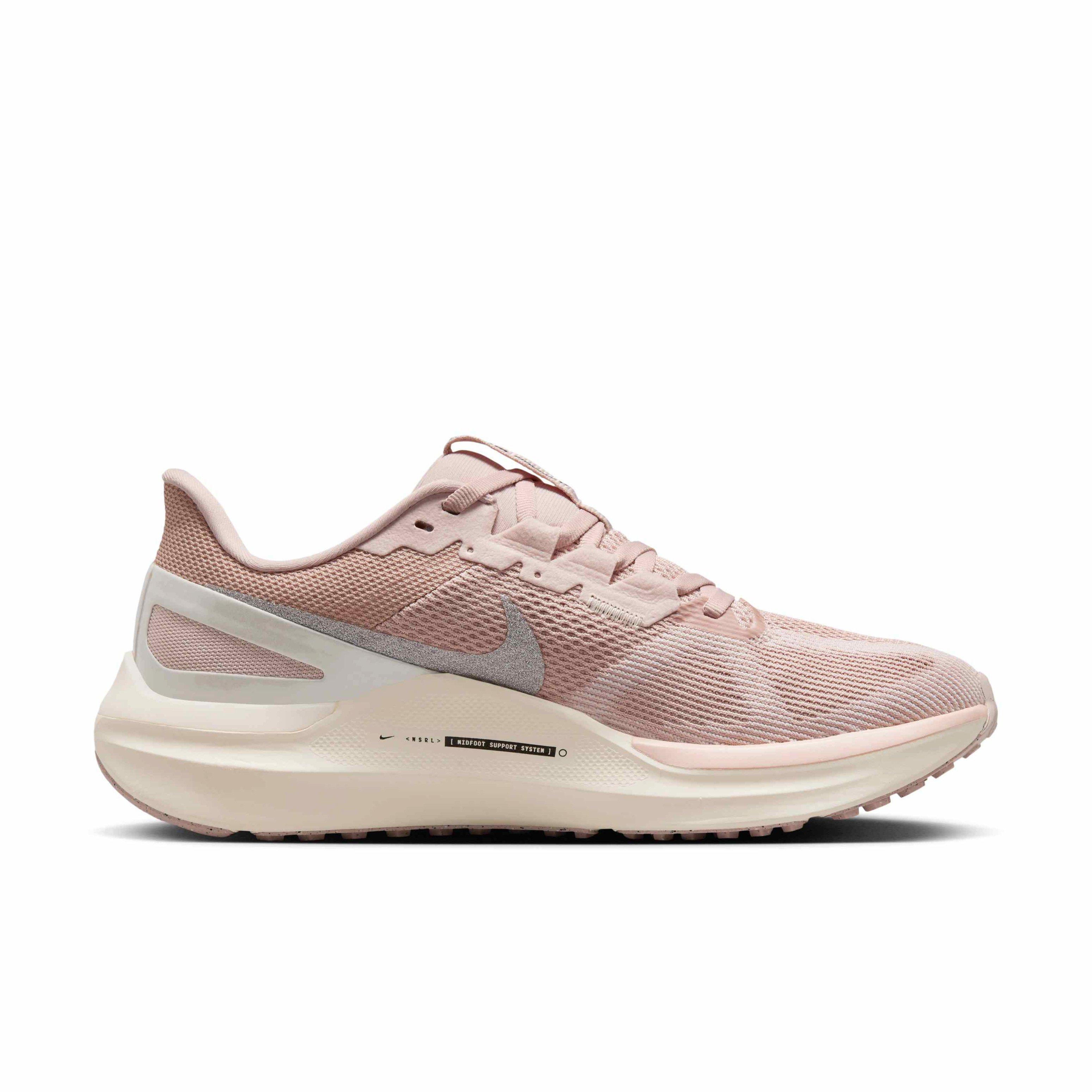 Nike Structure 25 "Pink Oxford/Pale Ivory/Platinum Violet/Anthracite" Women's Running Shoe - PINK/IVORY/VIOLET/ANTHRACITE Thumbnail View 1