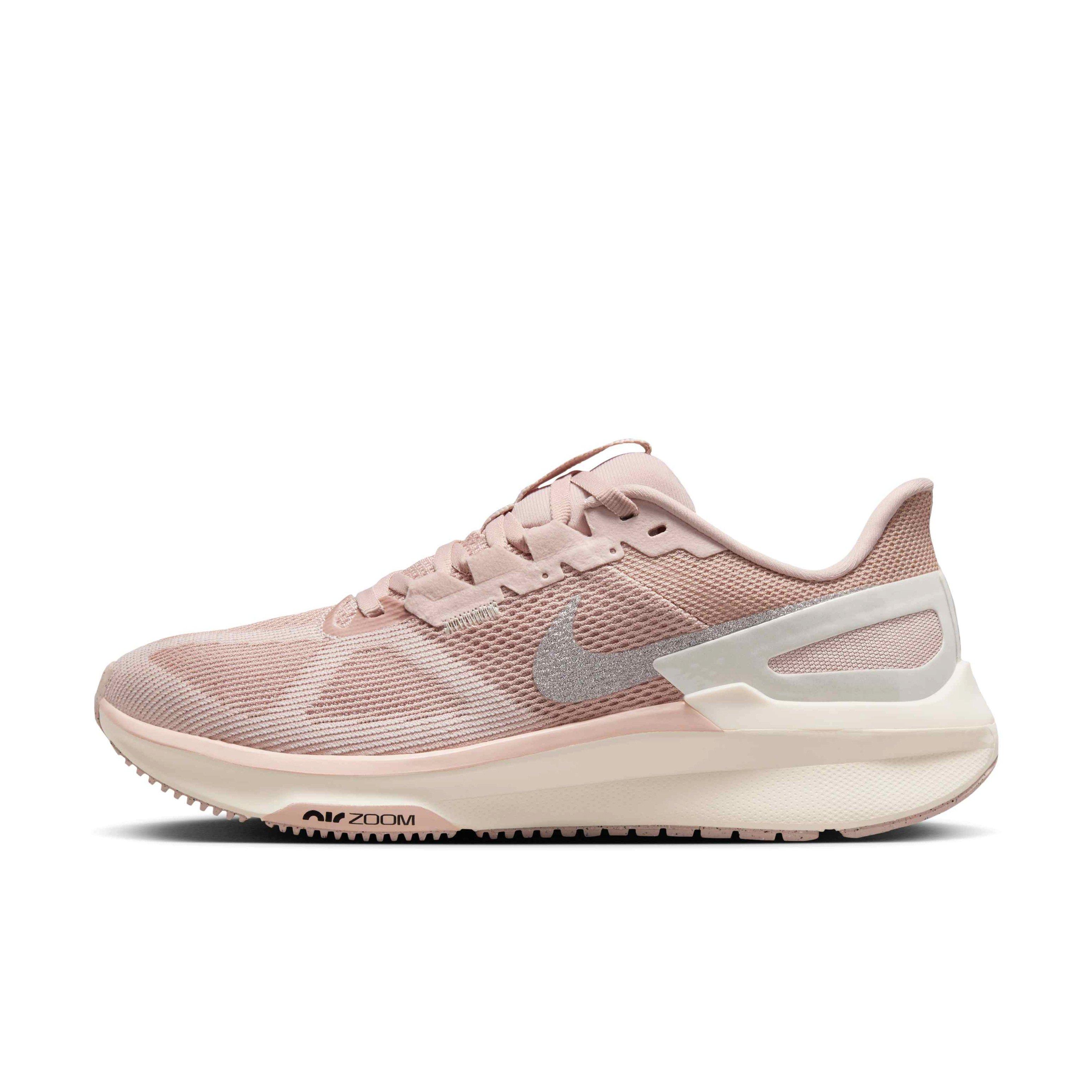 Nike Structure 25 "Pink Oxford/Pale Ivory/Platinum Violet/Anthracite" Women's Running Shoe - PINK/IVORY/VIOLET/ANTHRACITE Thumbnail View 2