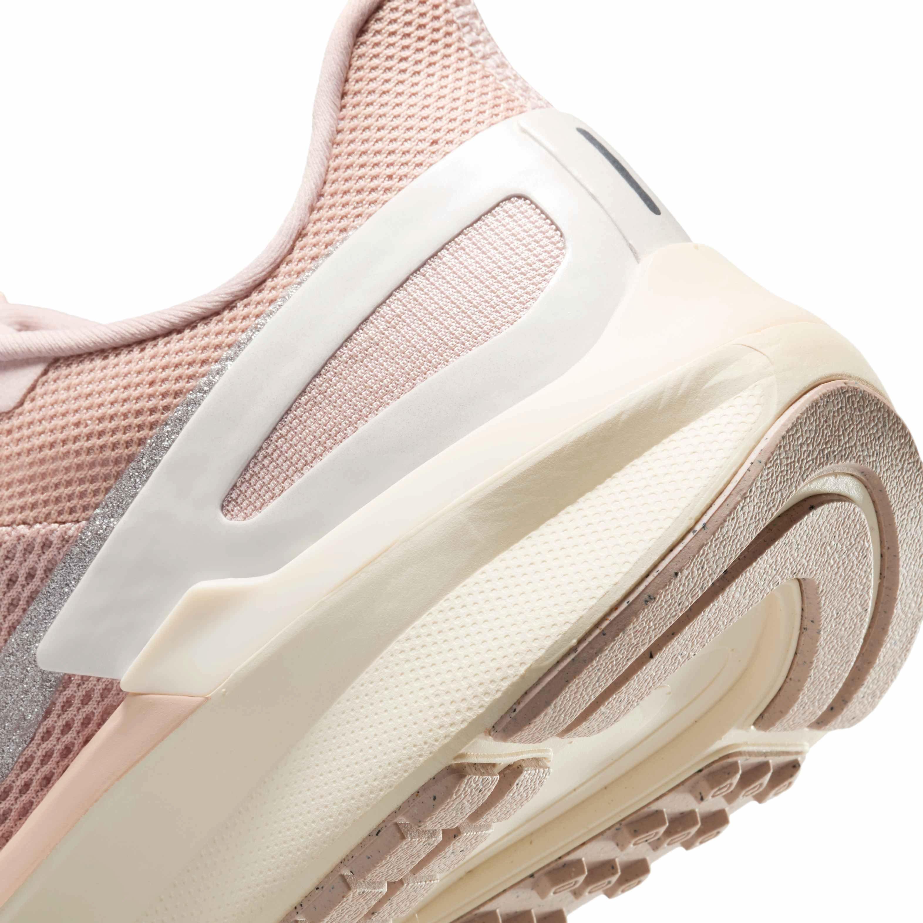 Nike Structure 25 "Pink Oxford/Pale Ivory/Platinum Violet/Anthracite" Women's Running Shoe - PINK/IVORY/VIOLET/ANTHRACITE Thumbnail View 8