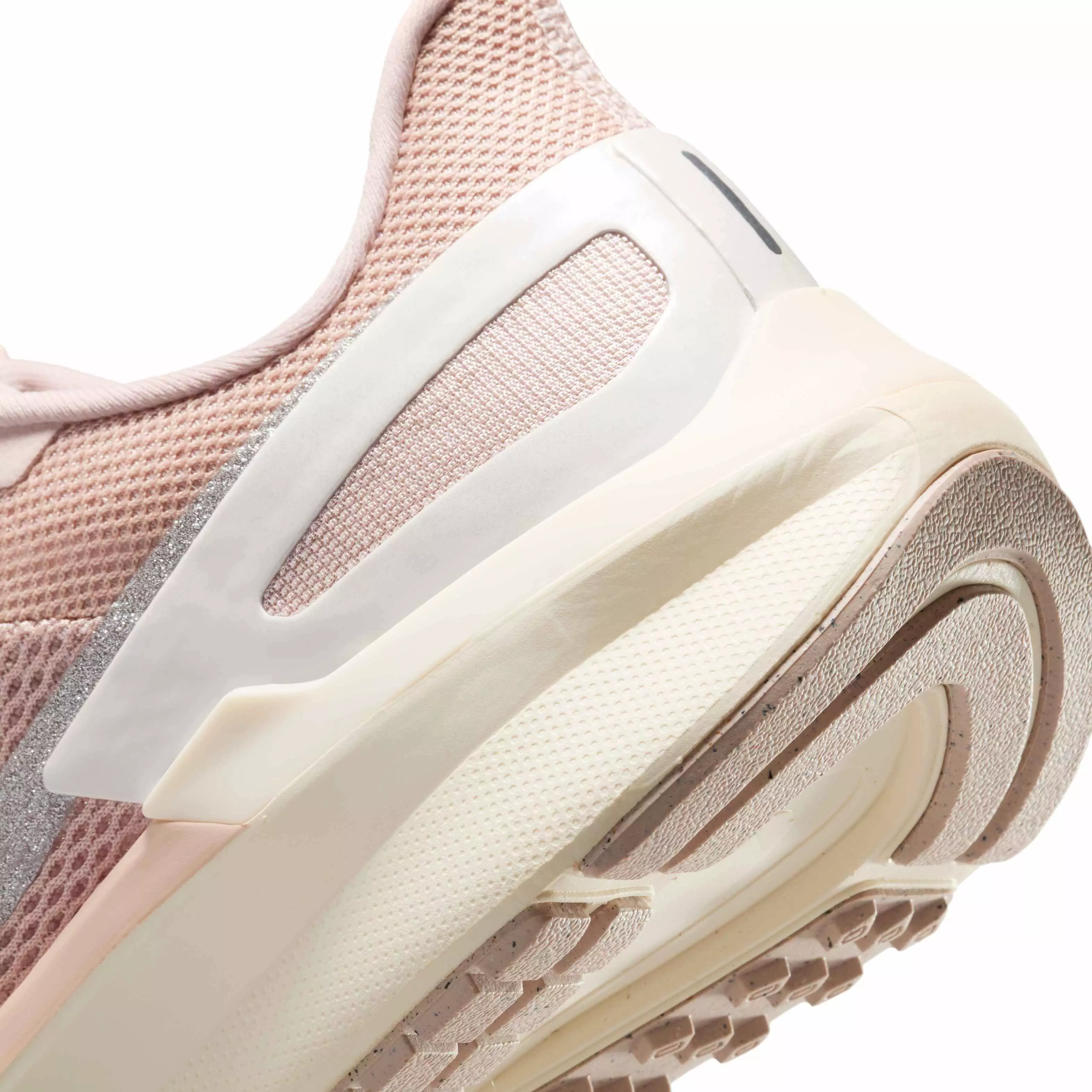 Nike Structure 25 "Pink Oxford/Pale Ivory/Platinum Violet/Anthracite" Women's Running Shoe - PINK/IVORY/VIOLET/ANTHRACITE