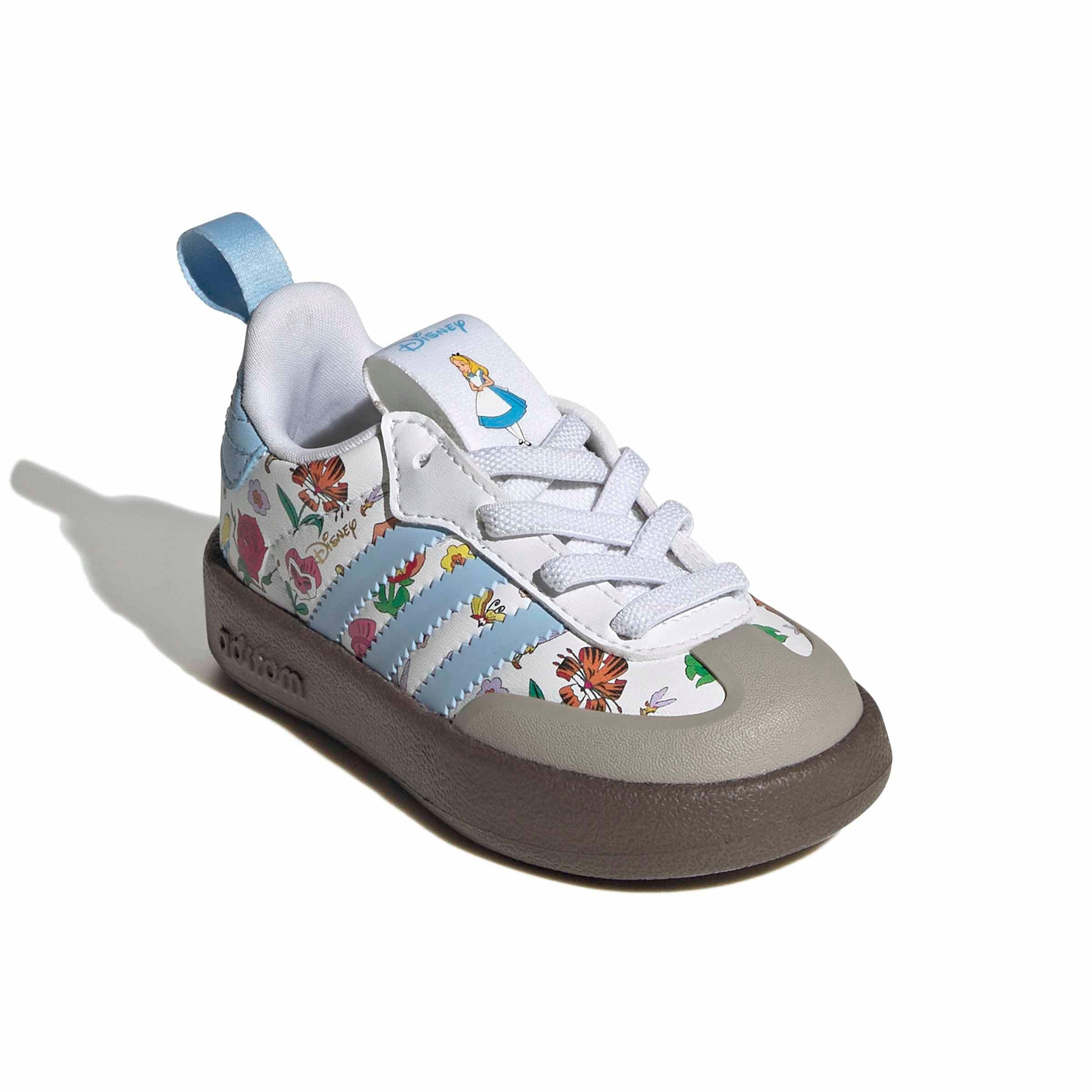 adidas Originals Disney Adifom Samba 360 Infant Girls' "Ftwr White/Clear Sky/Gum 5" Shoe