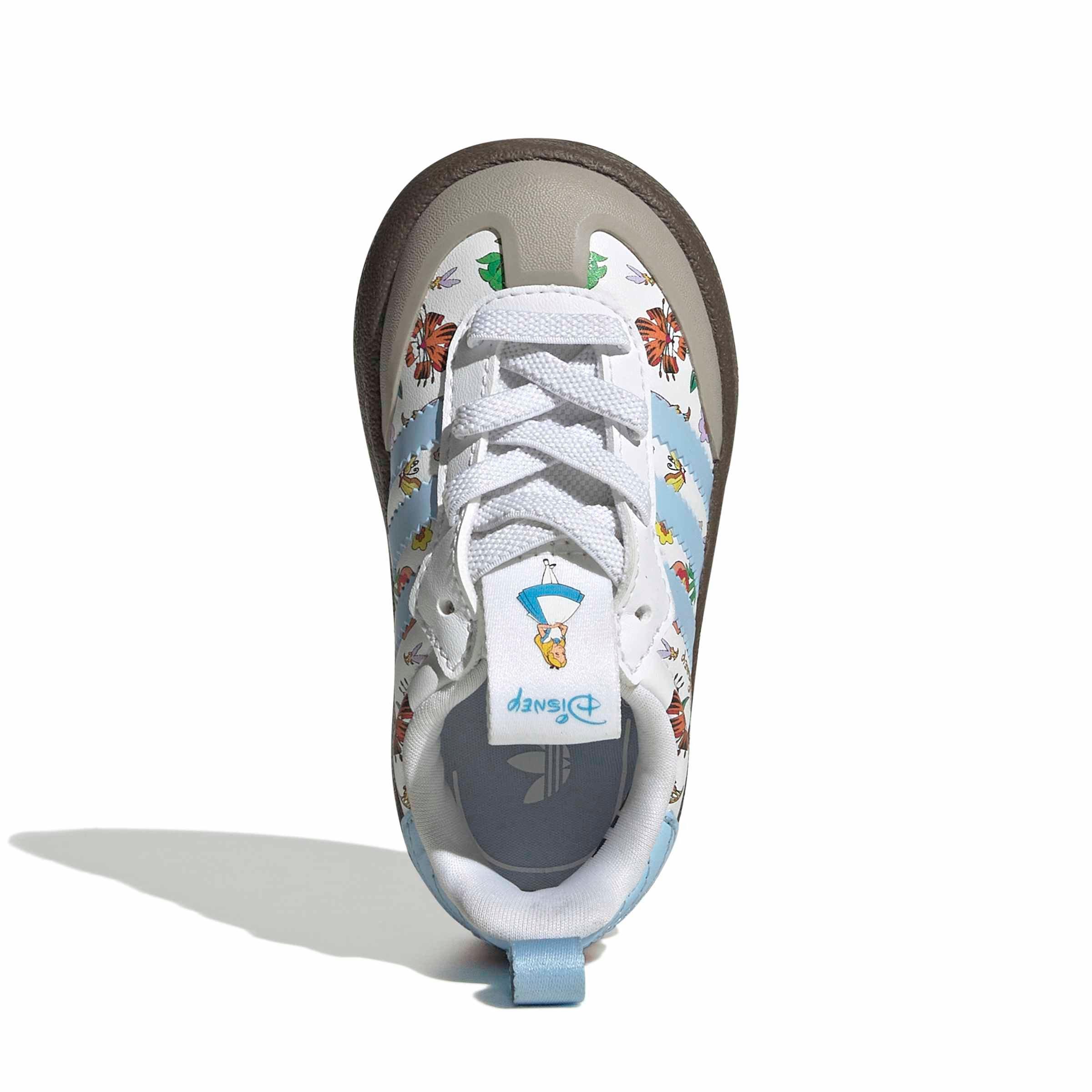 adidas Originals Disney Adifom Samba 360 Infant Girls' "Ftwr White/Clear Sky/Gum 5" Shoe