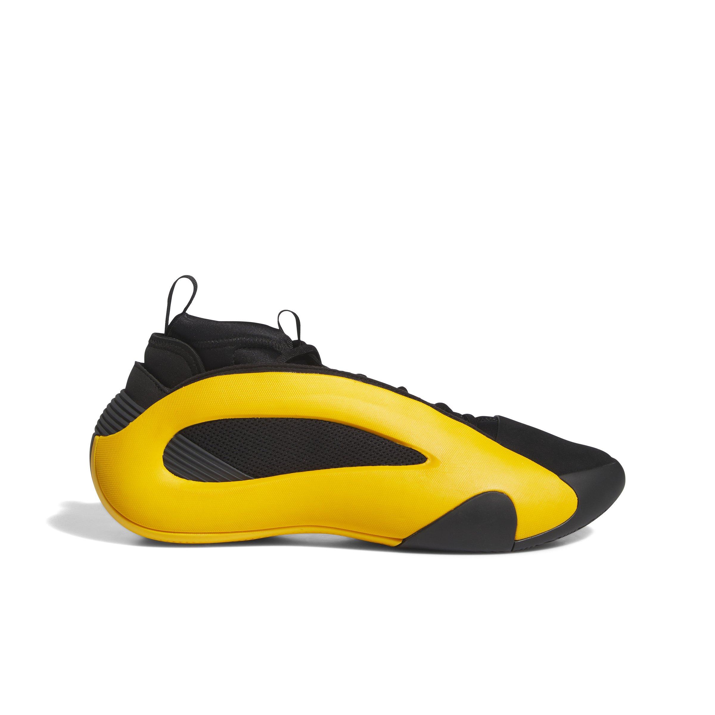 adidas Harden Volume 8 "Crew Yellow/Core Black/Silver Metallic" Unisex Basketball Shoe - YELLOW/BLACK/SILVER Thumbnail View 1