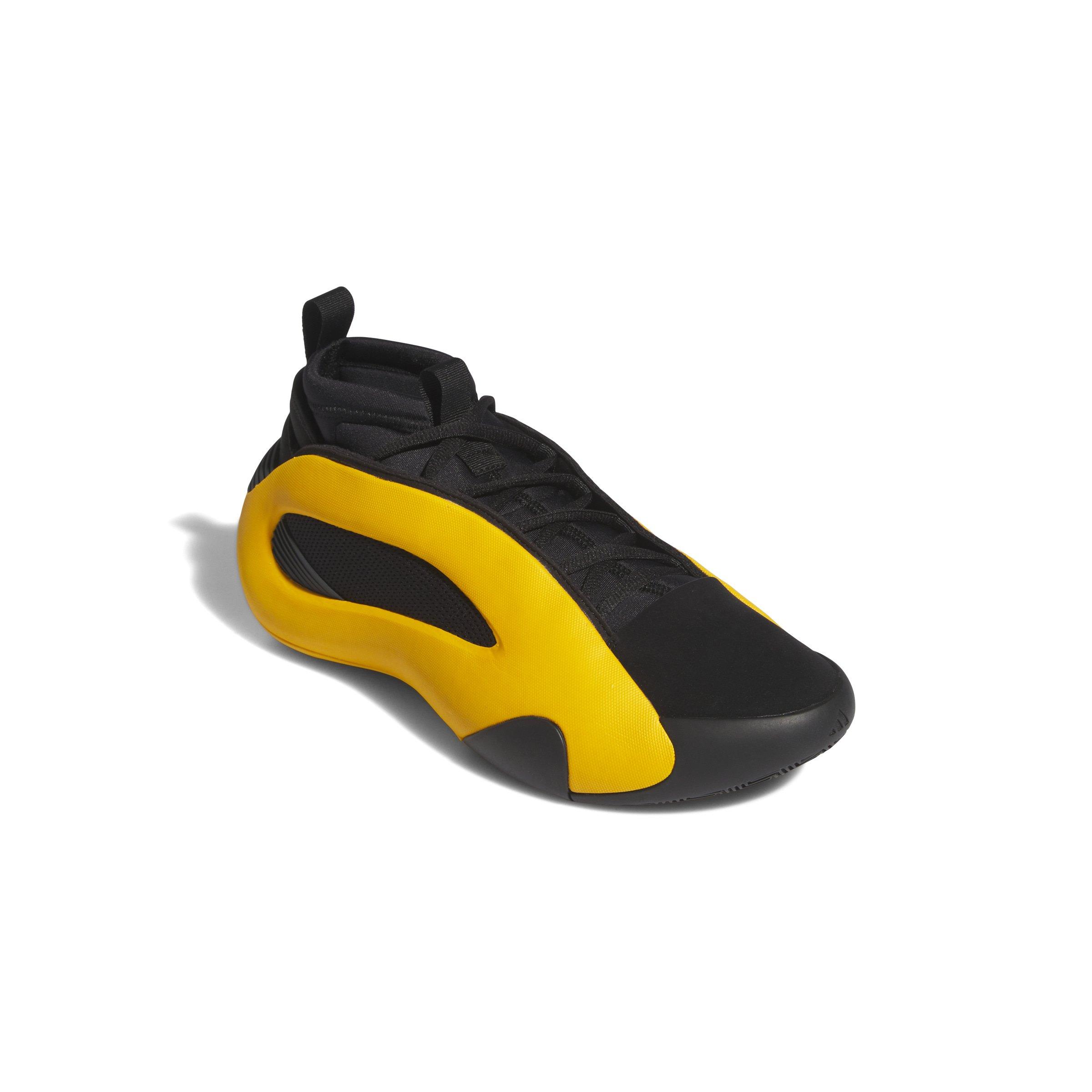 adidas Harden Volume 8 "Crew Yellow/Core Black/Silver Metallic" Unisex Basketball Shoe - YELLOW/BLACK/SILVER Thumbnail View 3