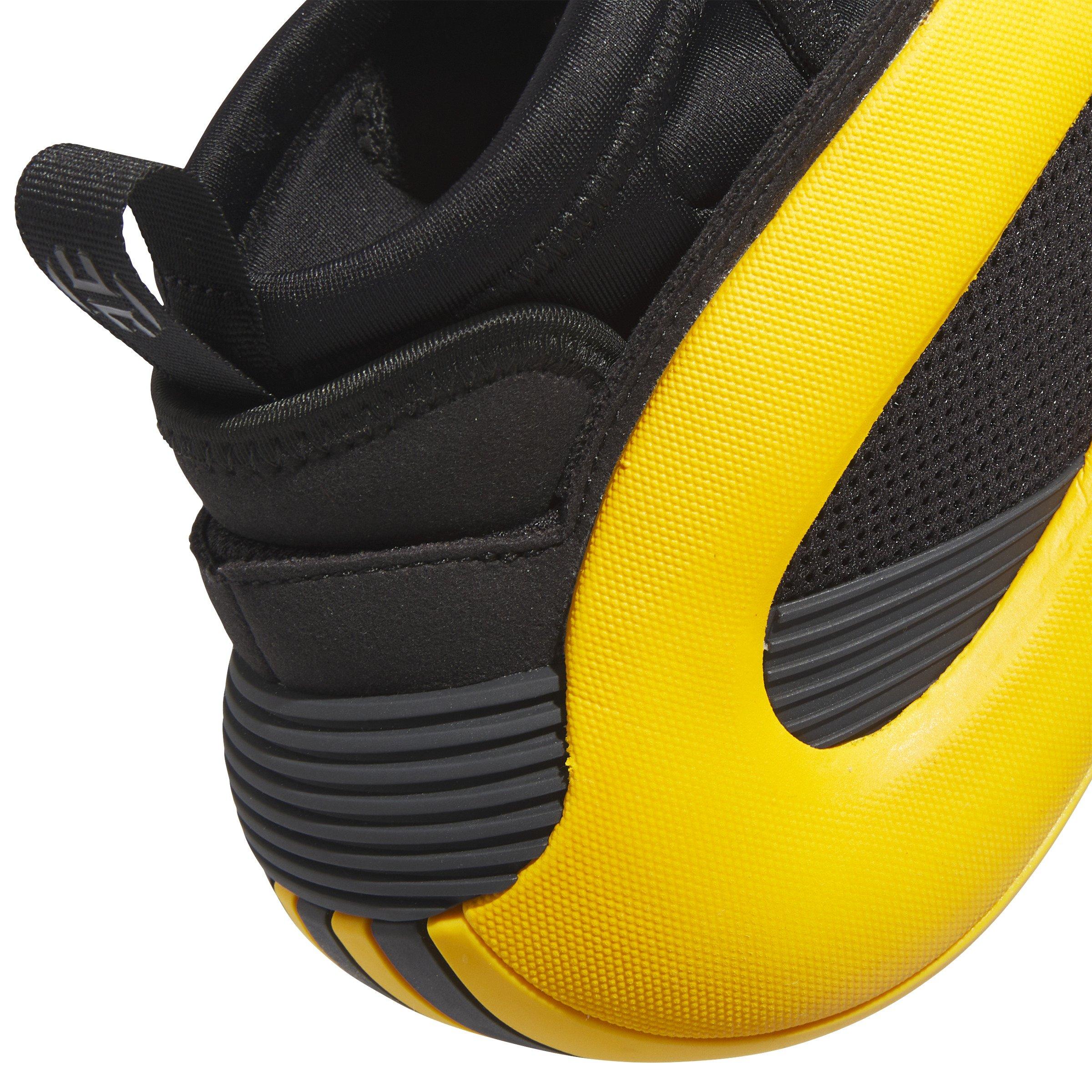 adidas Harden Volume 8 "Crew Yellow/Core Black/Silver Metallic" Unisex Basketball Shoe - YELLOW/BLACK/SILVER Thumbnail View 7