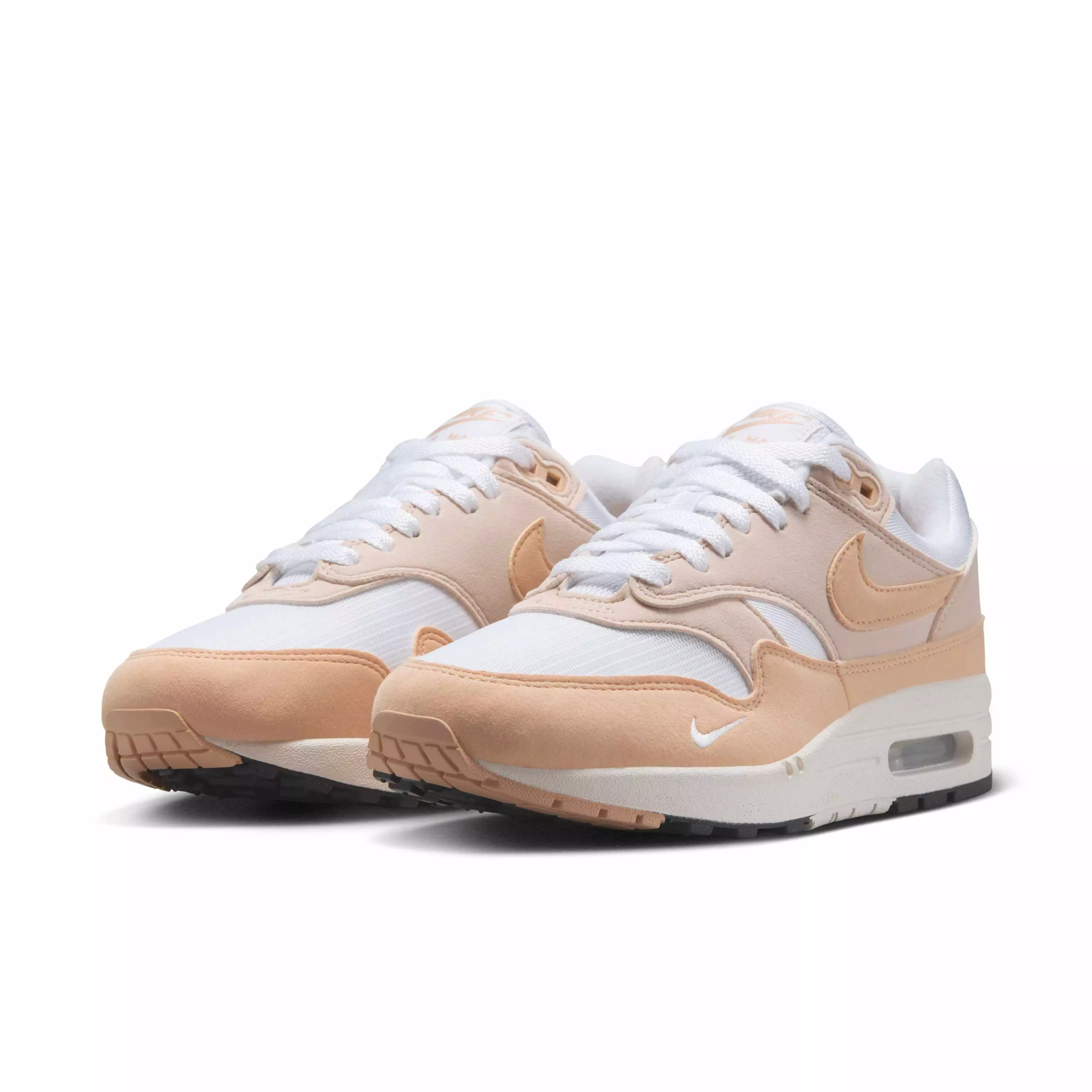 Nike Air Max 1 '87 SWSH "Light Orewood Brown/White/Sail/White Onyx" Women's Shoe - LT BROWN/WHITE/SAIL/WHITE