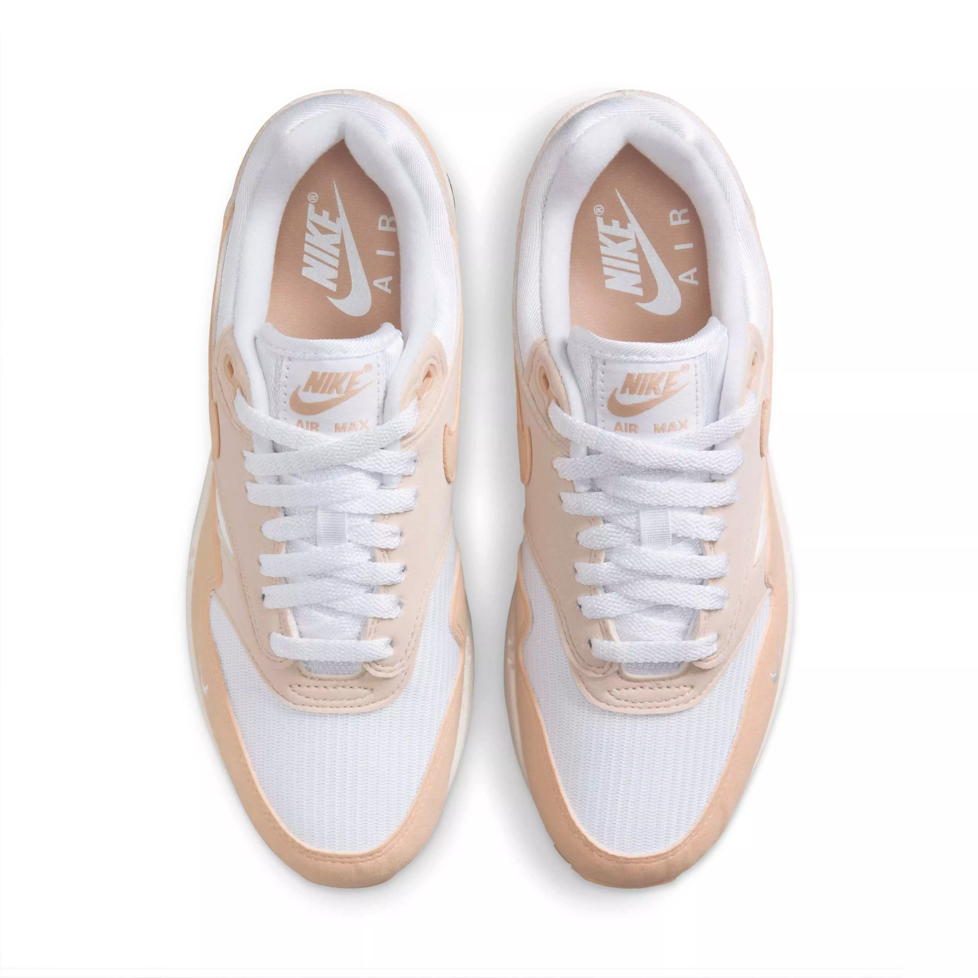 Nike Air Max 1 '87 SWSH "Light Orewood Brown/White/Sail/White Onyx" Women's Shoe - LT BROWN/WHITE/SAIL/WHITE