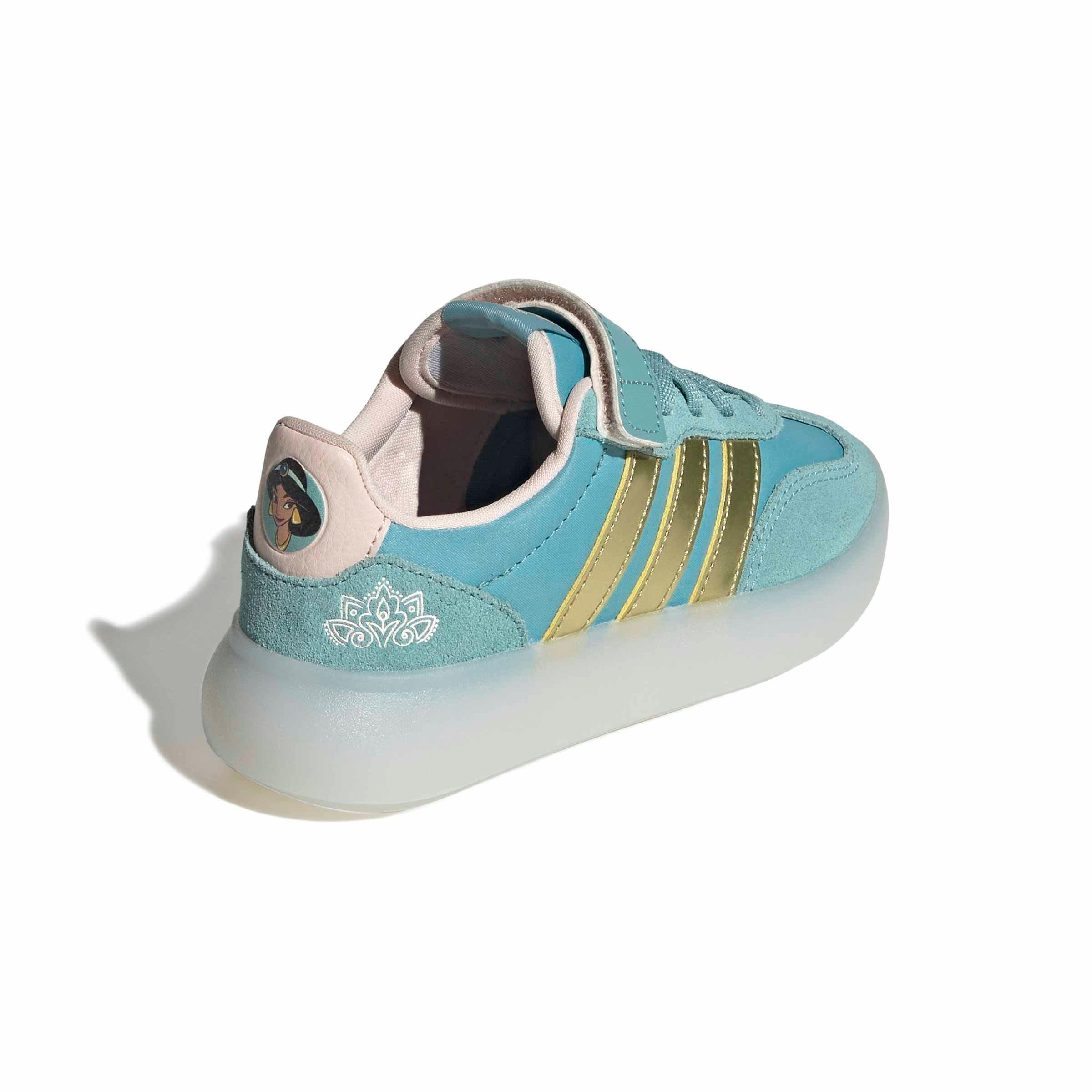adidas Disney Barreda Decode "Mint Ton/Gold/Wonder Quartz" Preschool Girls' Shoe - MINT/GOLD/QUARTZ Thumbnail View 4