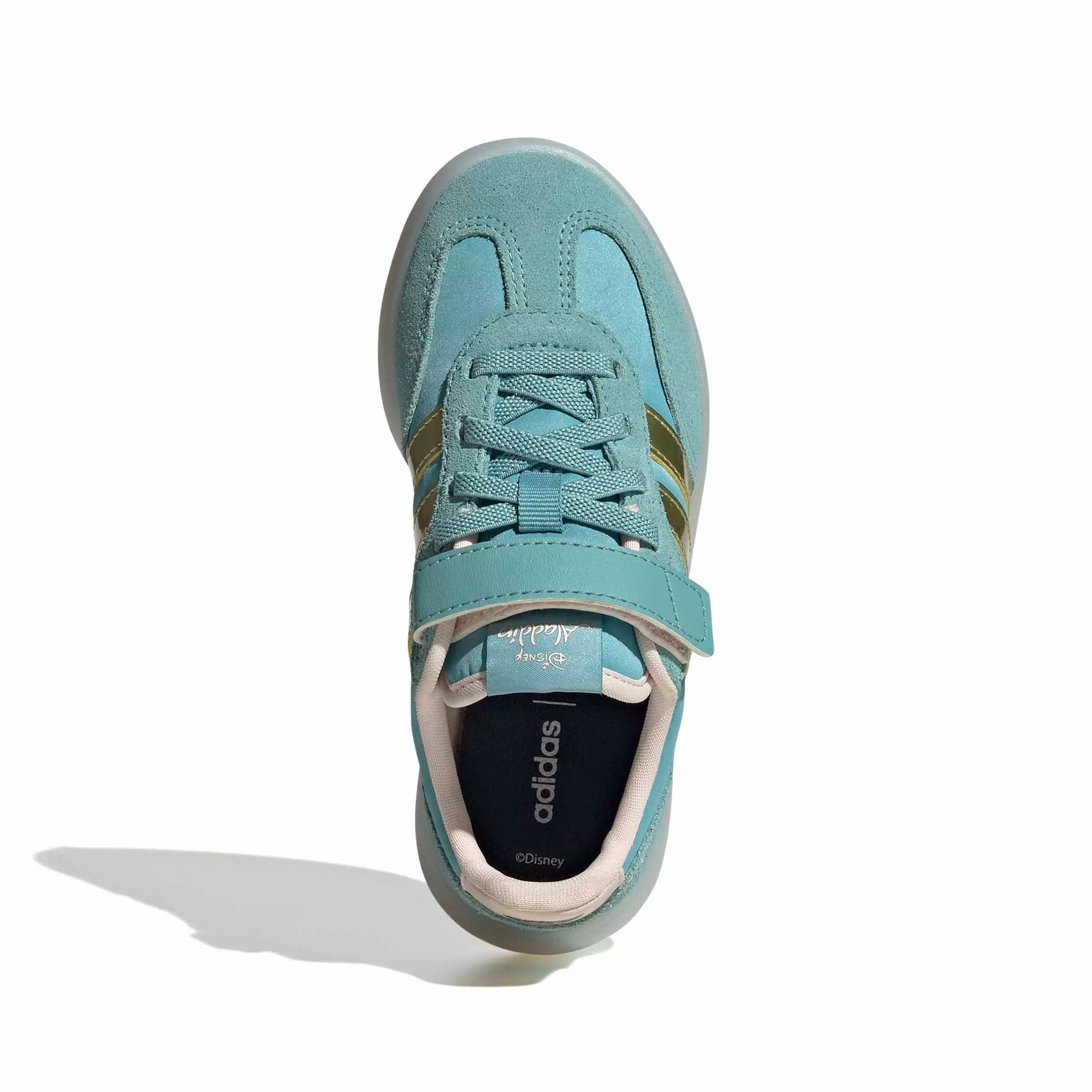 adidas Disney Barreda Decode "Mint Ton/Gold/Wonder Quartz" Preschool Girls' Shoe - MINT/GOLD/QUARTZ