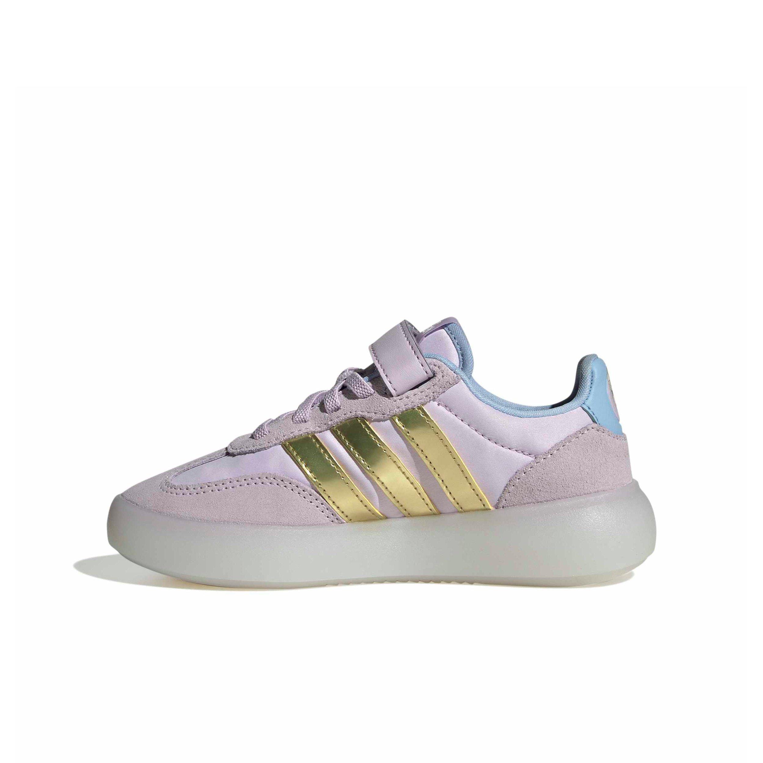 adidas Disney Frozen Barreda Decode Preschool Girls' "Ice Lavender/Gold Metallic/Glow Blue" Shoe
