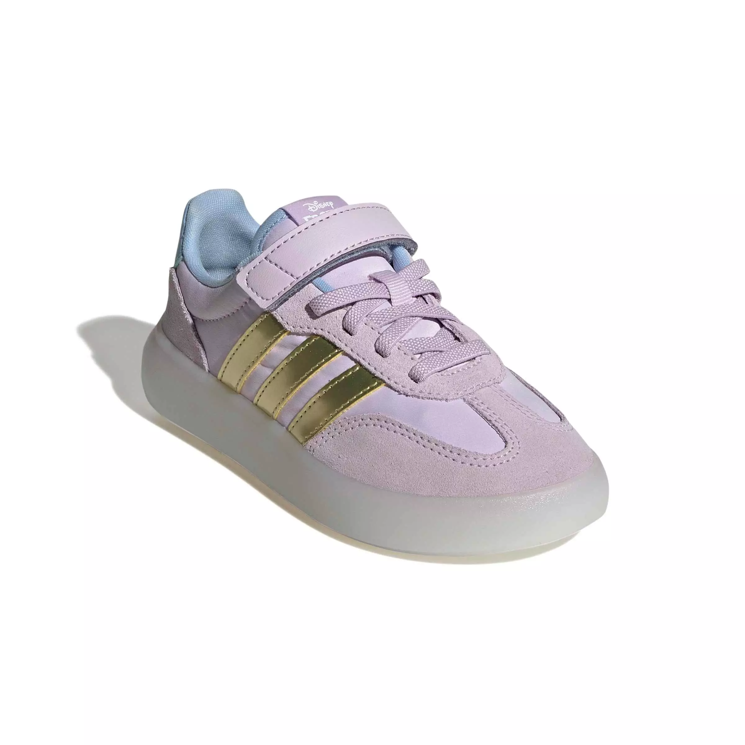 adidas Disney Frozen Barreda Decode "Ice Lavender/Gold Metallic/Glow Blue" Preschool Girls' Shoe - LAVENDER/GOLD/BLUE