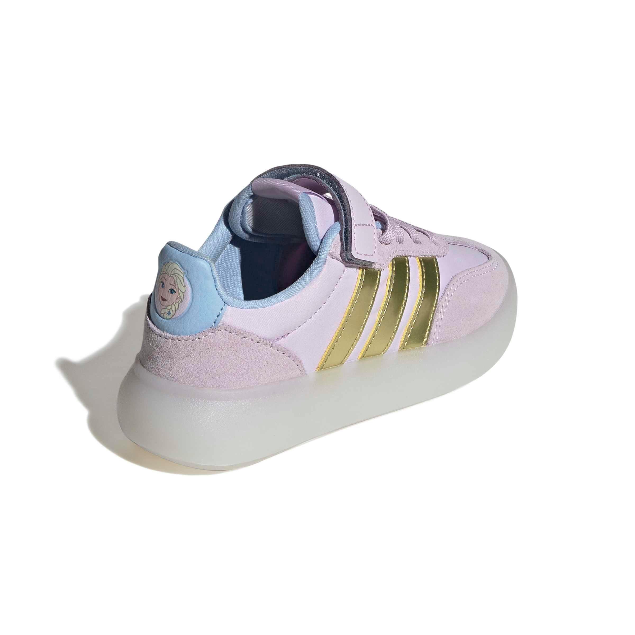 adidas Disney Frozen Barreda Decode Preschool Girls' "Ice Lavender/Gold Metallic/Glow Blue" Shoe